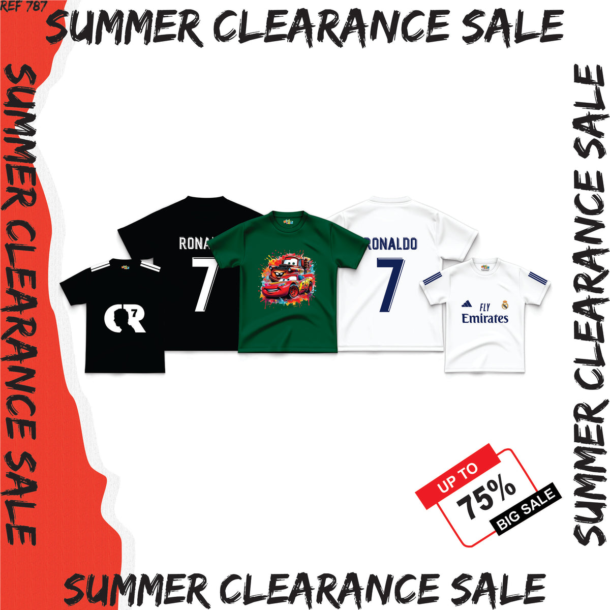 Sale - Pack of 3 Shirts (7-8 Years)