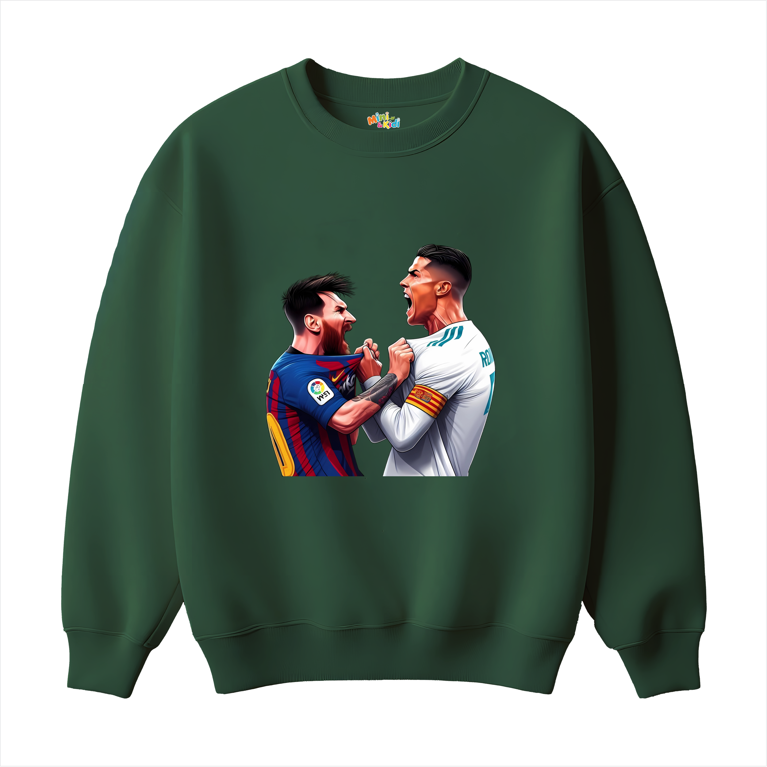 Lionel Messi vs Cristiano Ronaldo sweatshirt