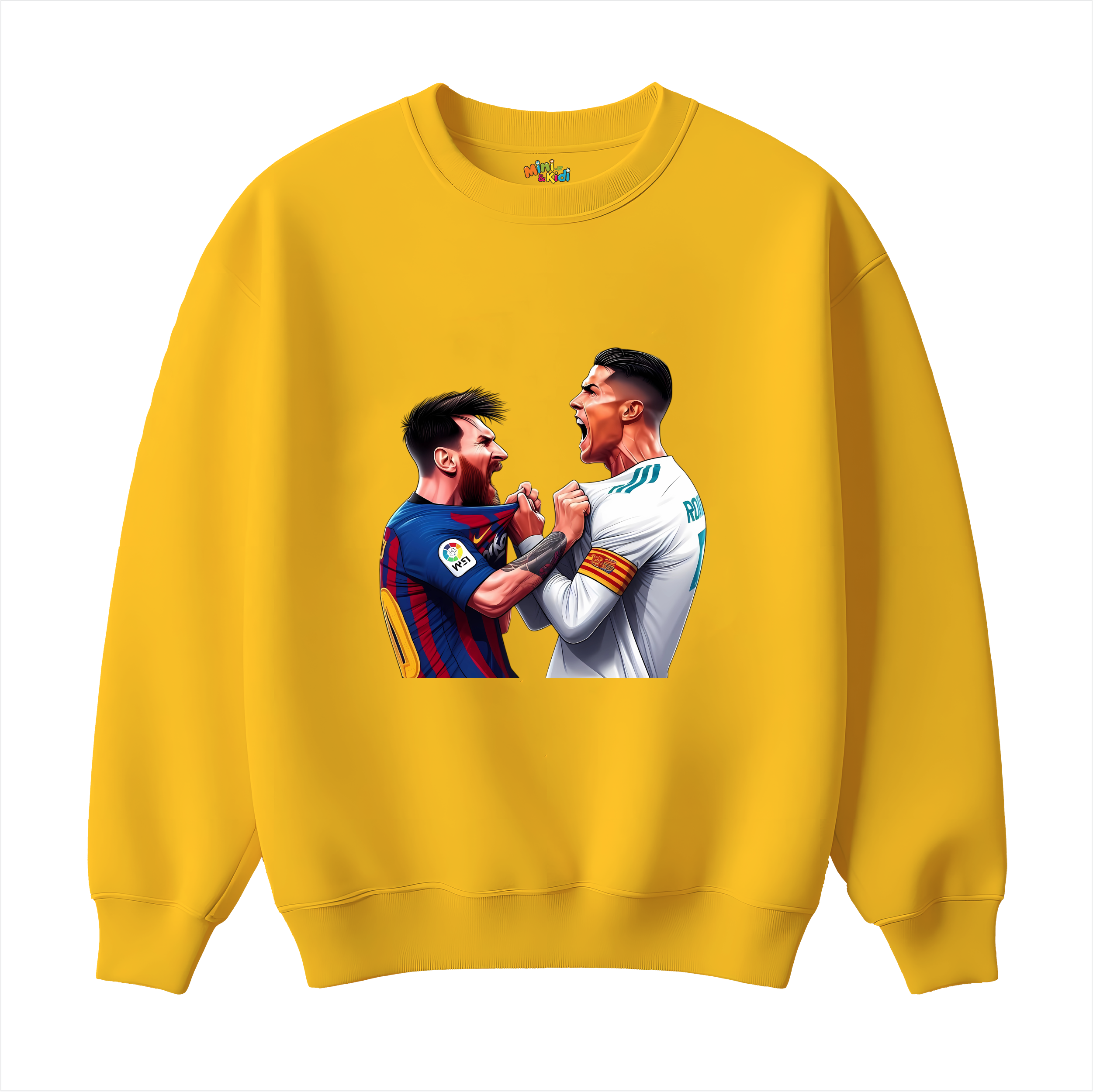 Lionel Messi vs Cristiano Ronaldo sweatshirt