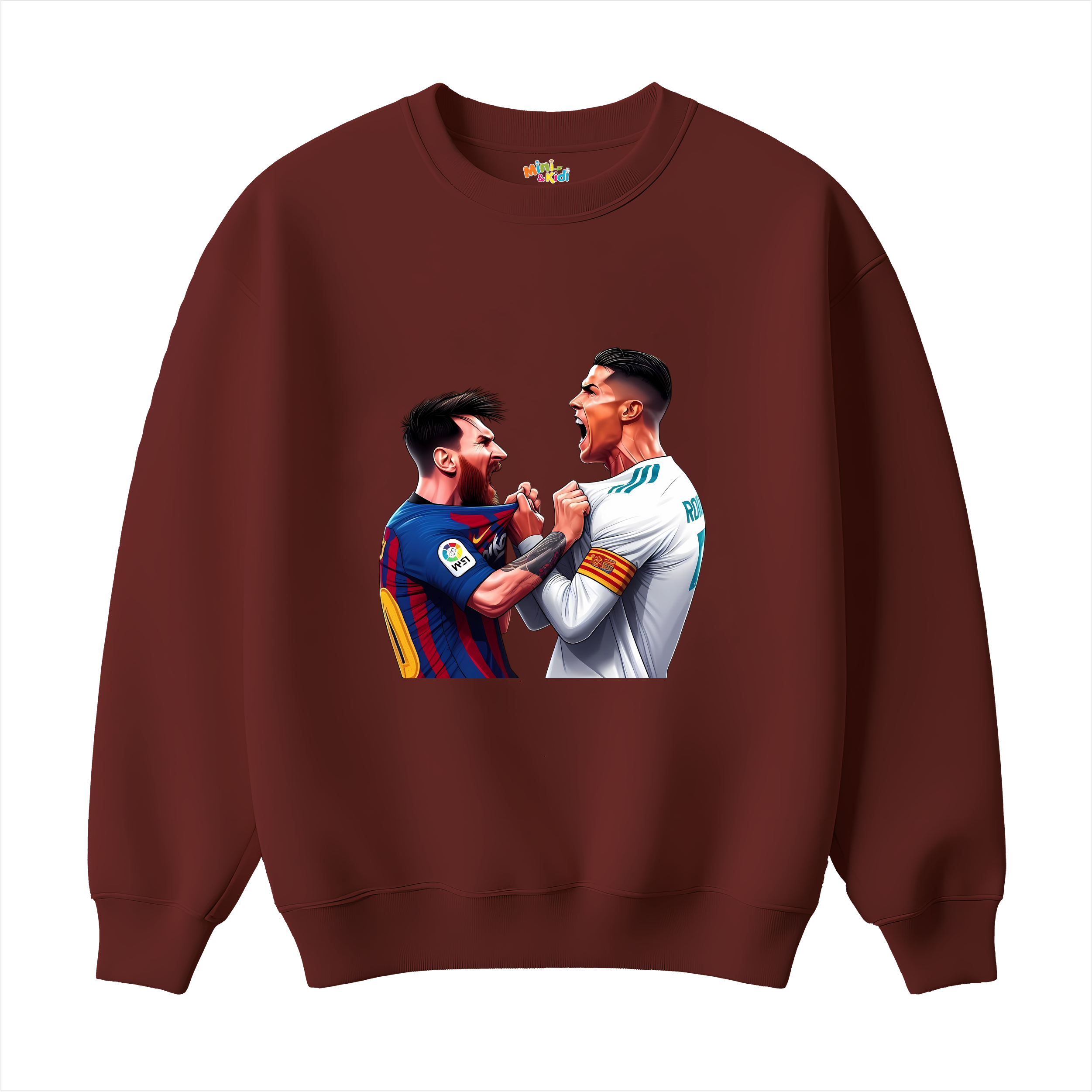 Lionel Messi vs Cristiano Ronaldo sweatshirt