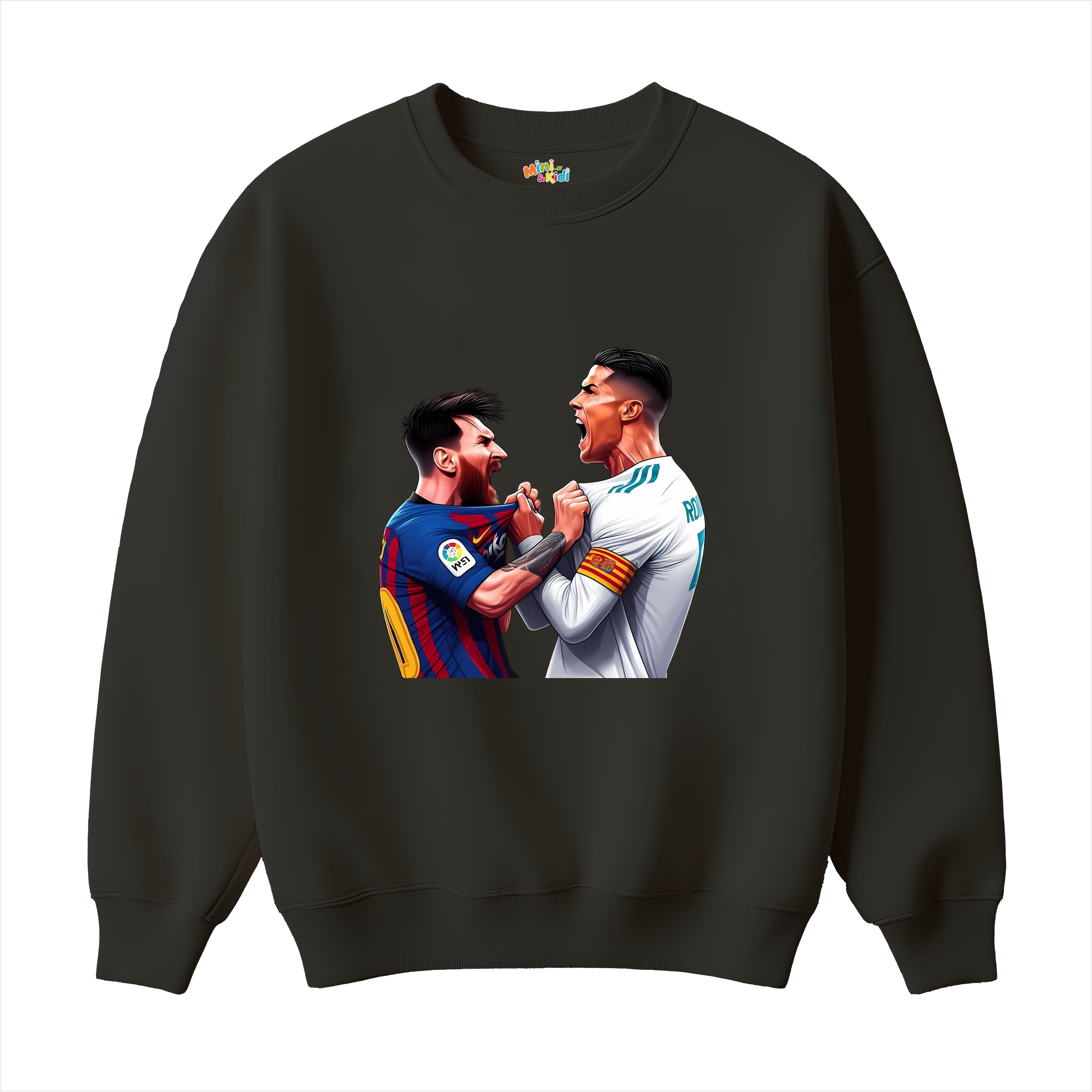 Lionel Messi vs Cristiano Ronaldo sweatshirt