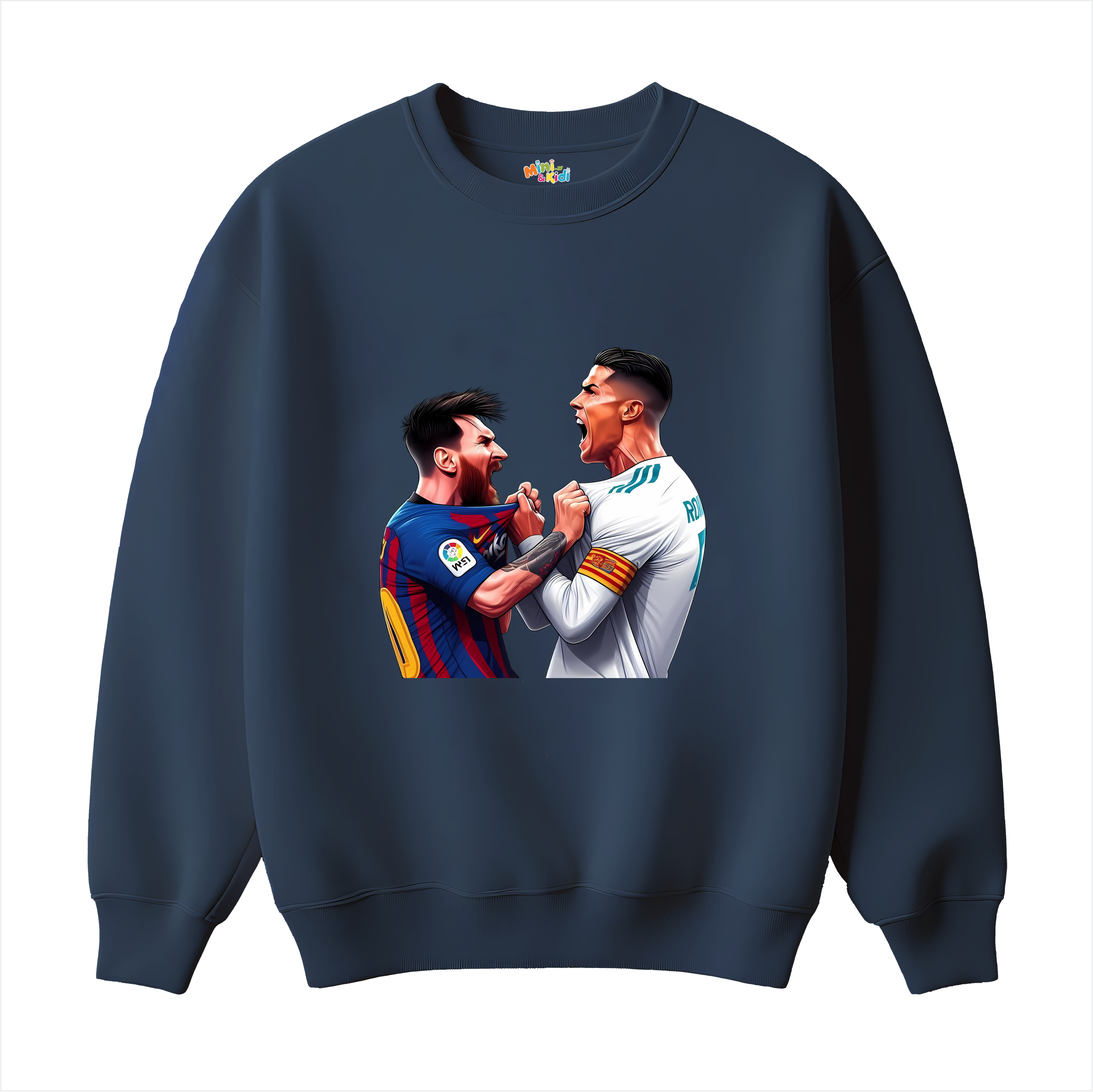 Lionel Messi vs Cristiano Ronaldo sweatshirt