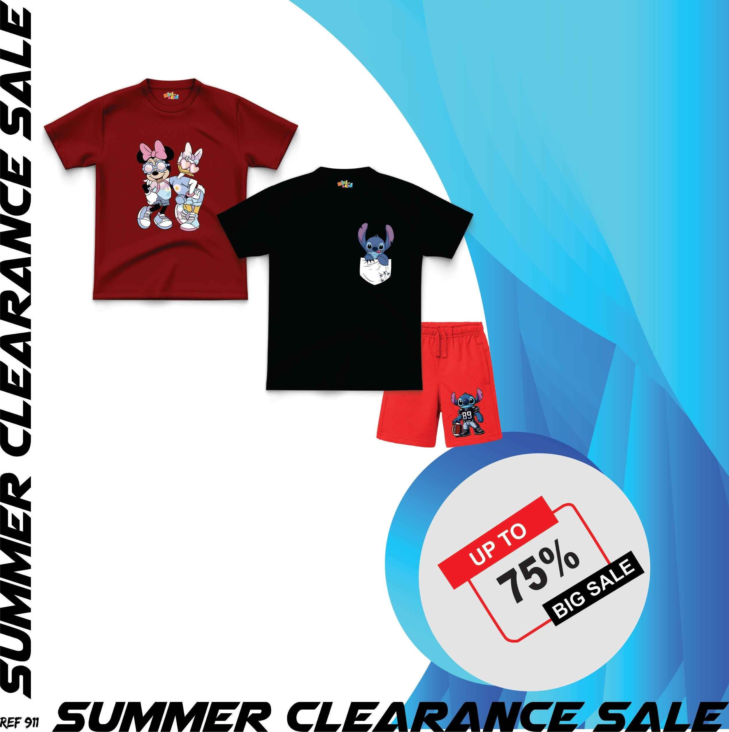 Pack of 2 shirts & short ( 9-10 years)