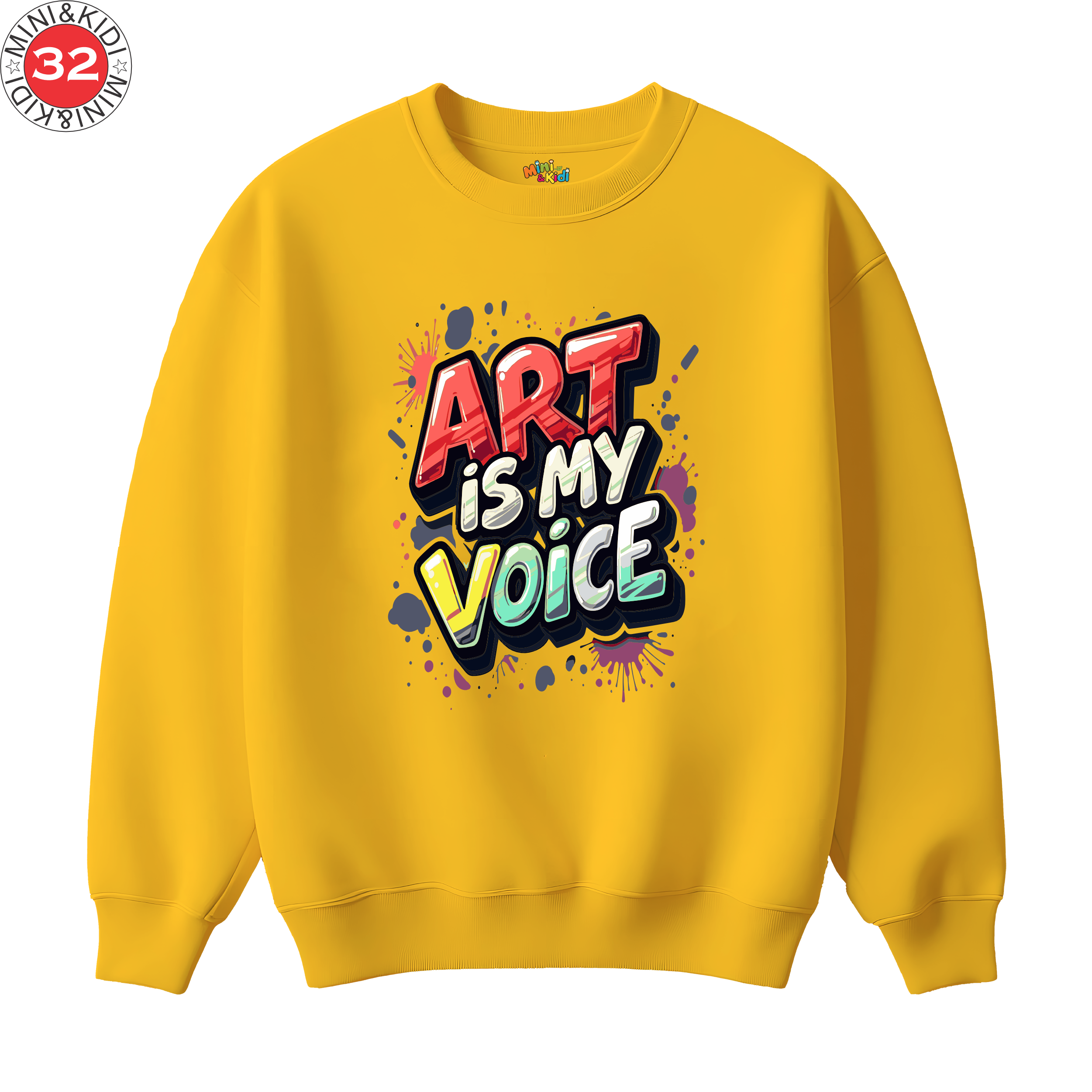 ART IS MY VOICE sweatshirt