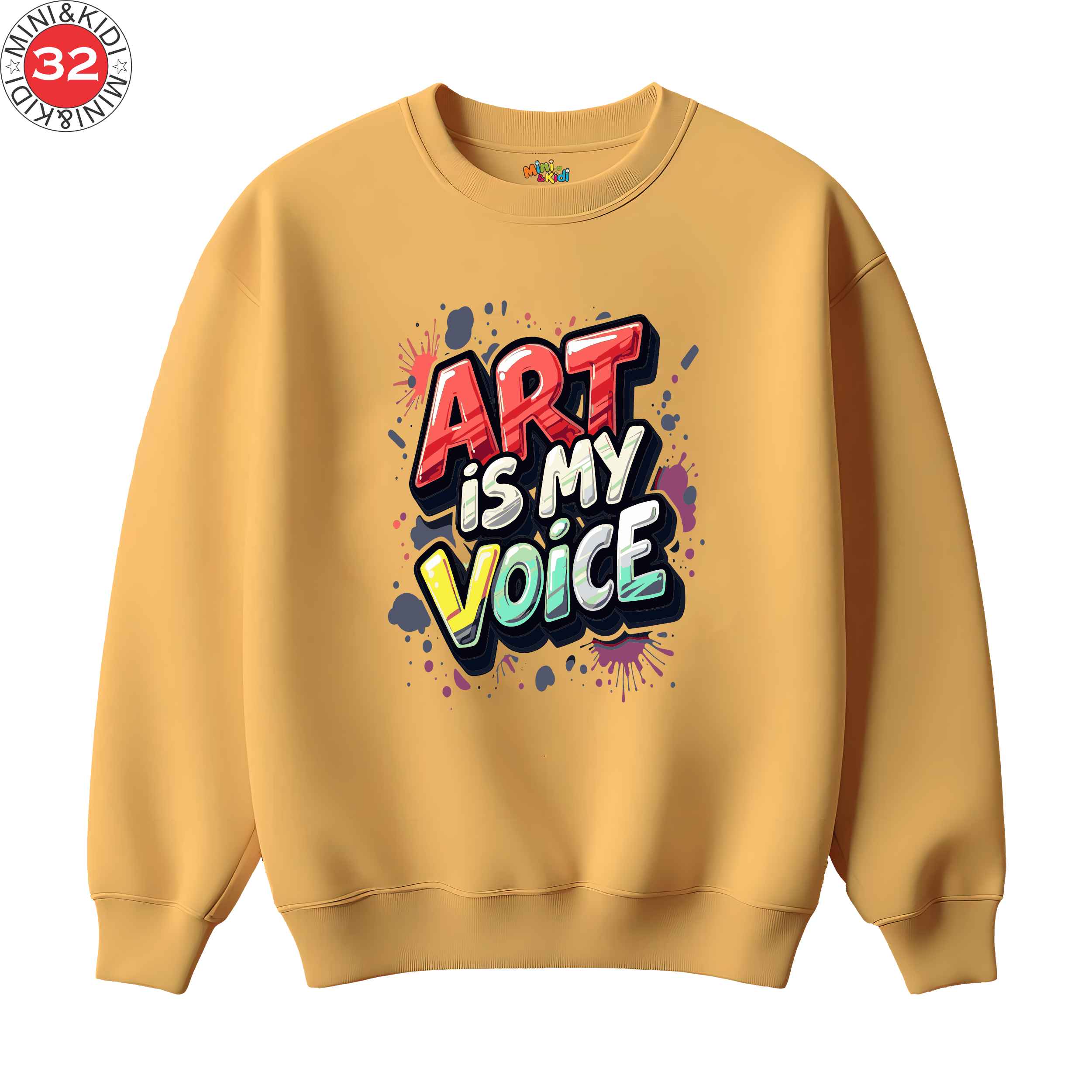 ART IS MY VOICE sweatshirt