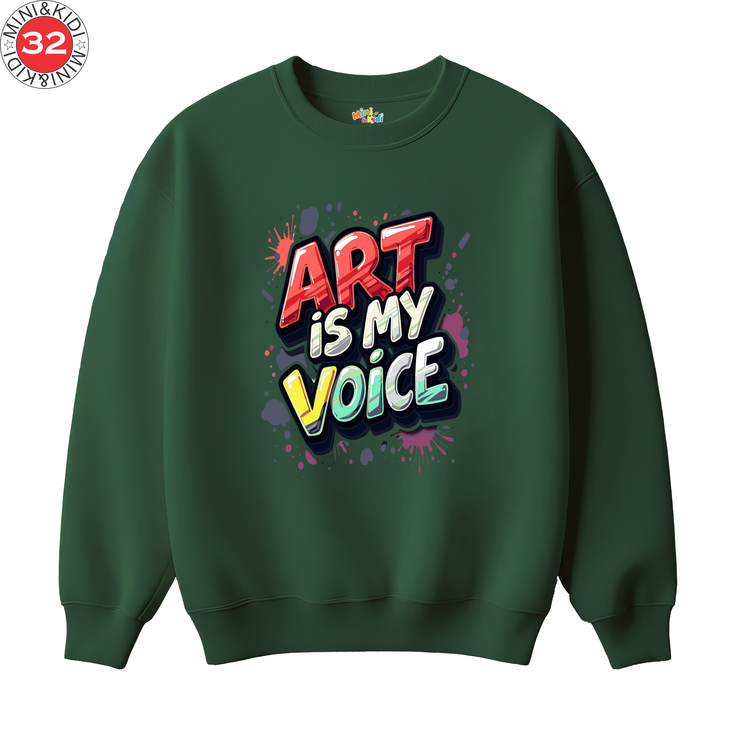 ART IS MY VOICE sweatshirt