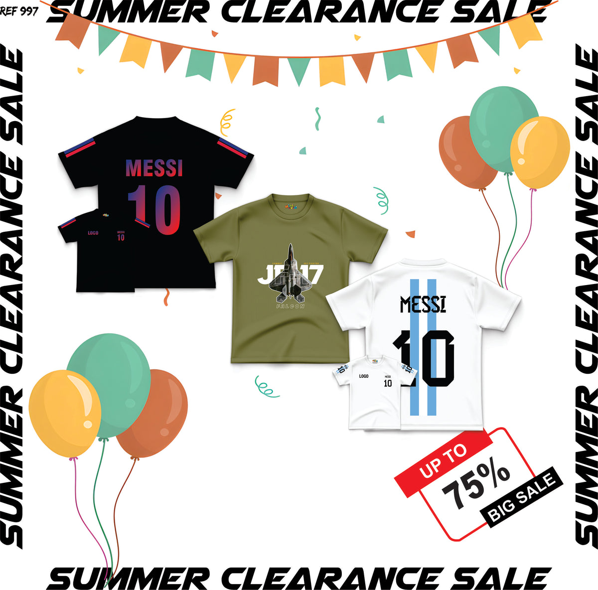 Sale - Pack of 3 Shirts (9-10 Years)