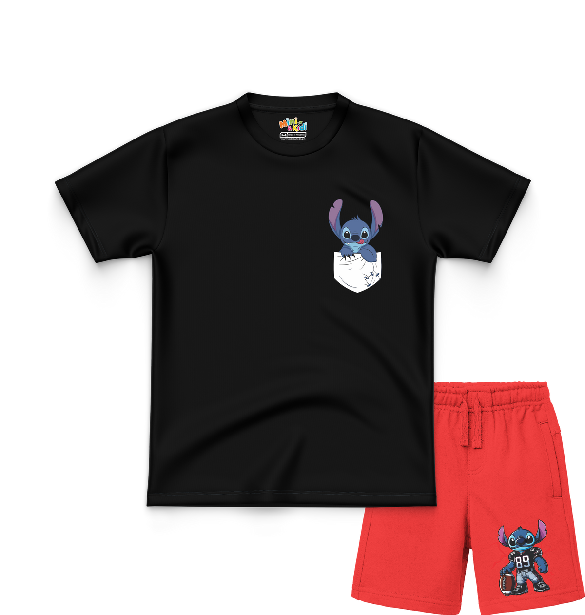Stitch Kids T-Shirt and Shorts Set