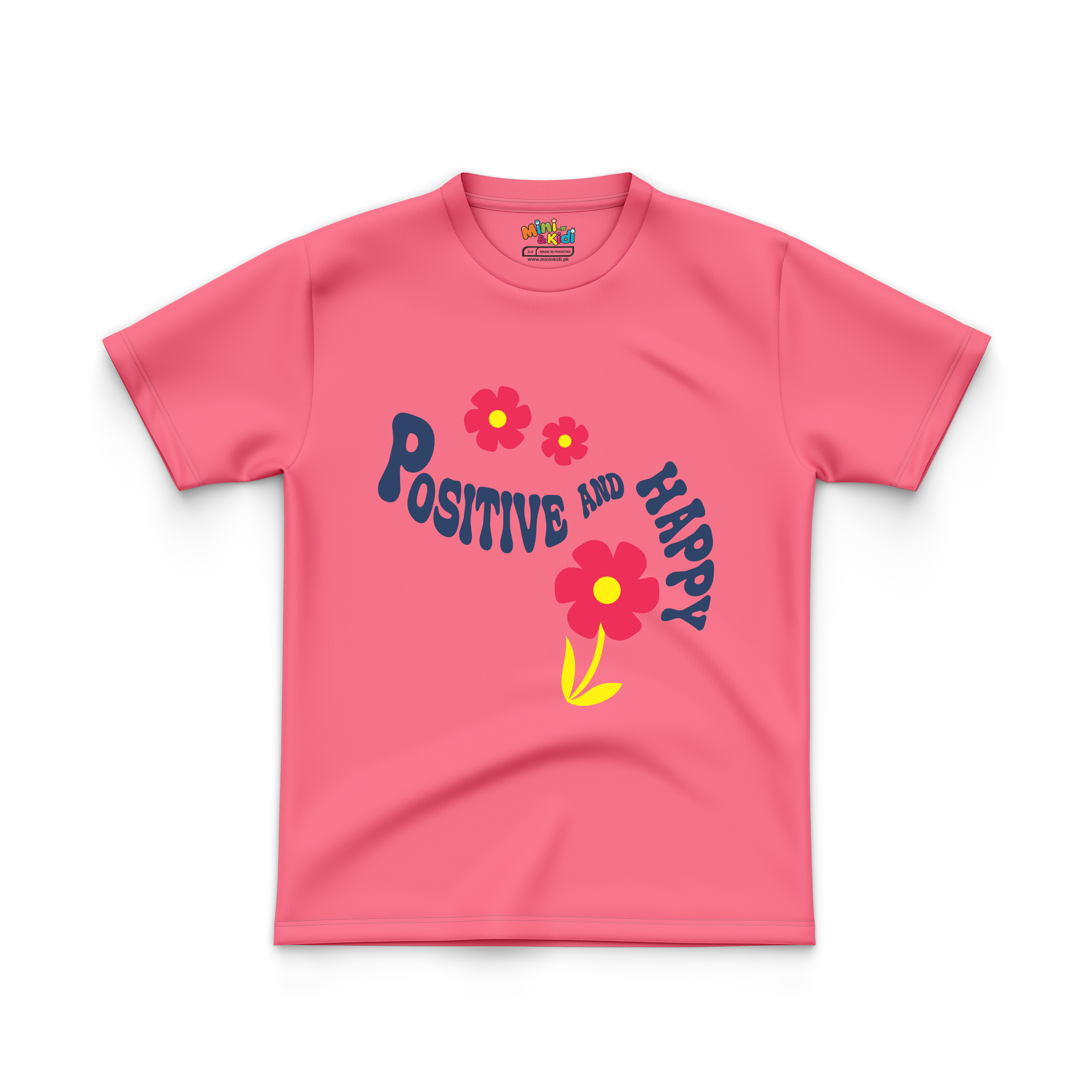 Positive & Happy Kids Tshirt