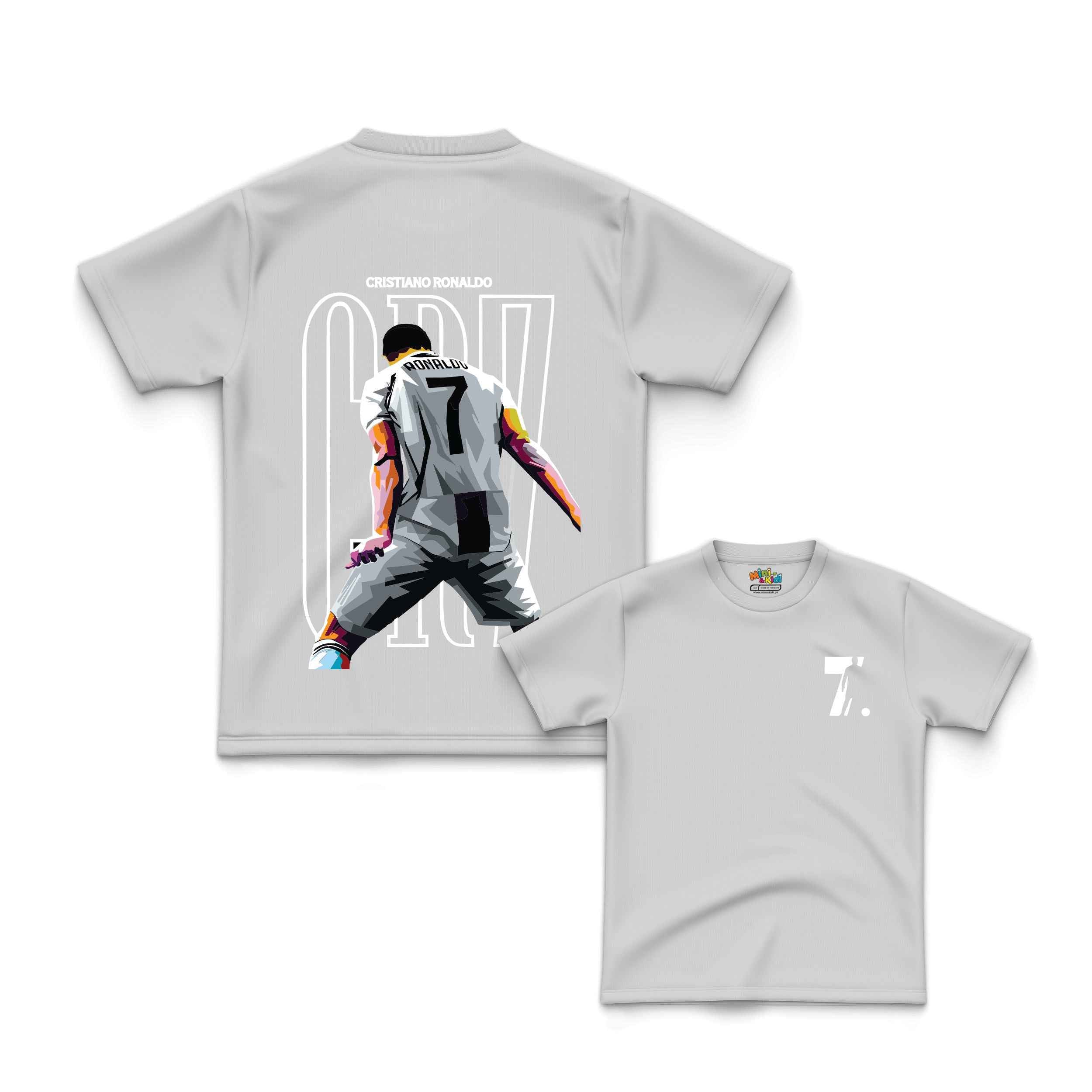 Ronaldo"CR7," Football t-shirt