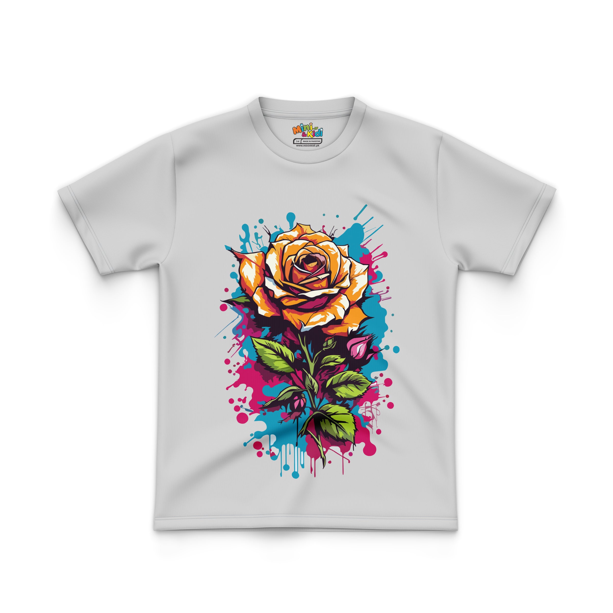 Vibrant Yellow Rose