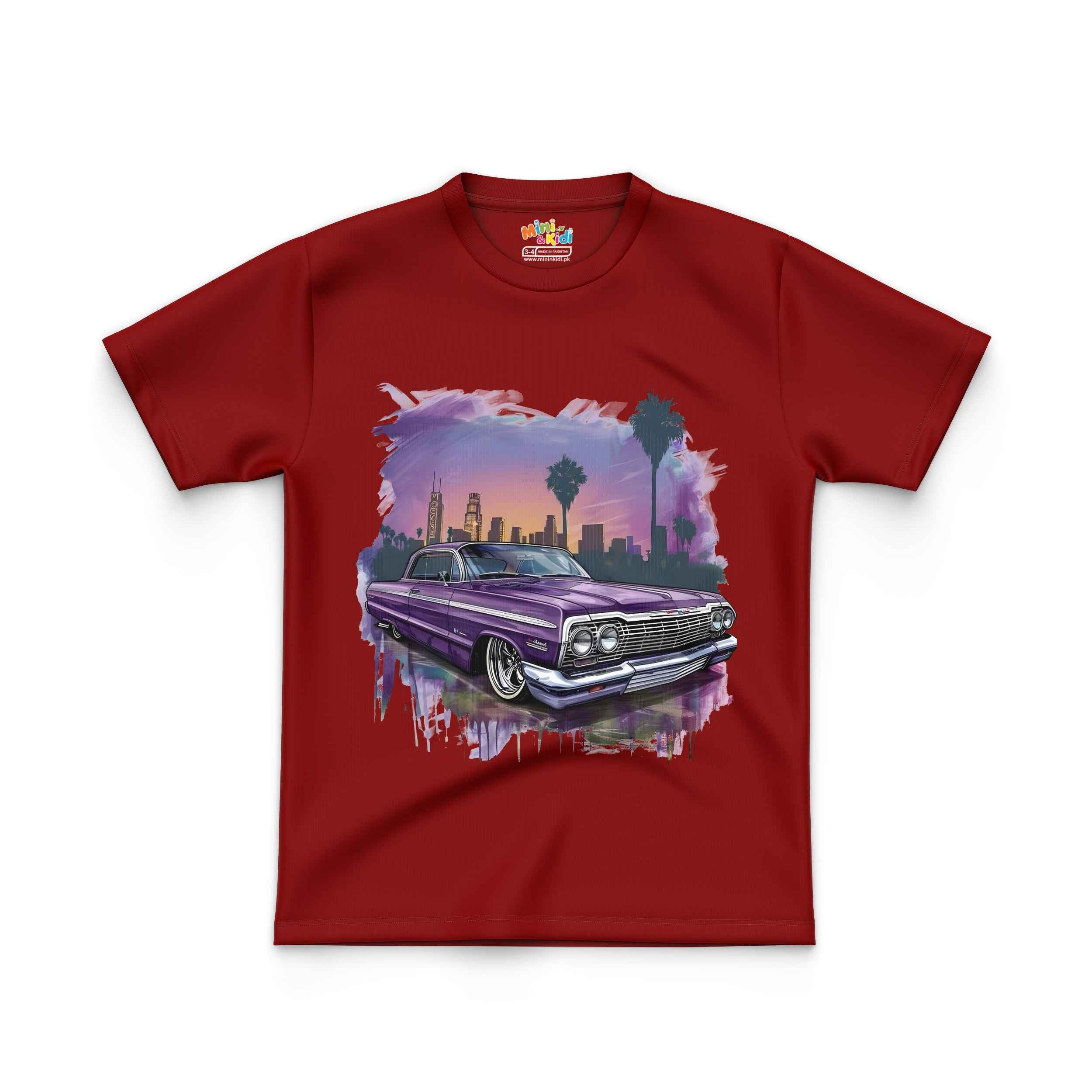 Classic Car Kids T Shirt