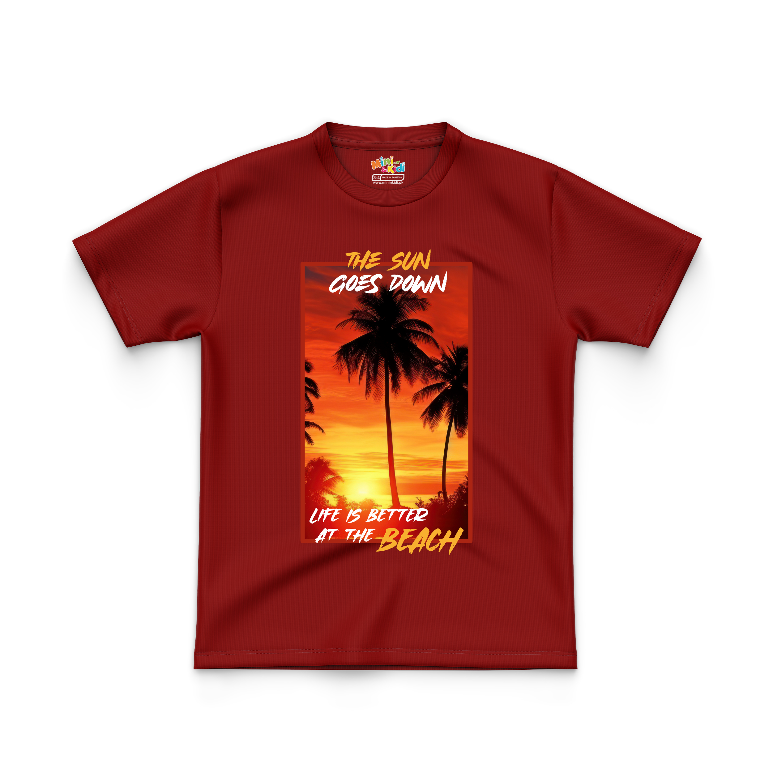 The Sun Goes Down Kids Tshirt
