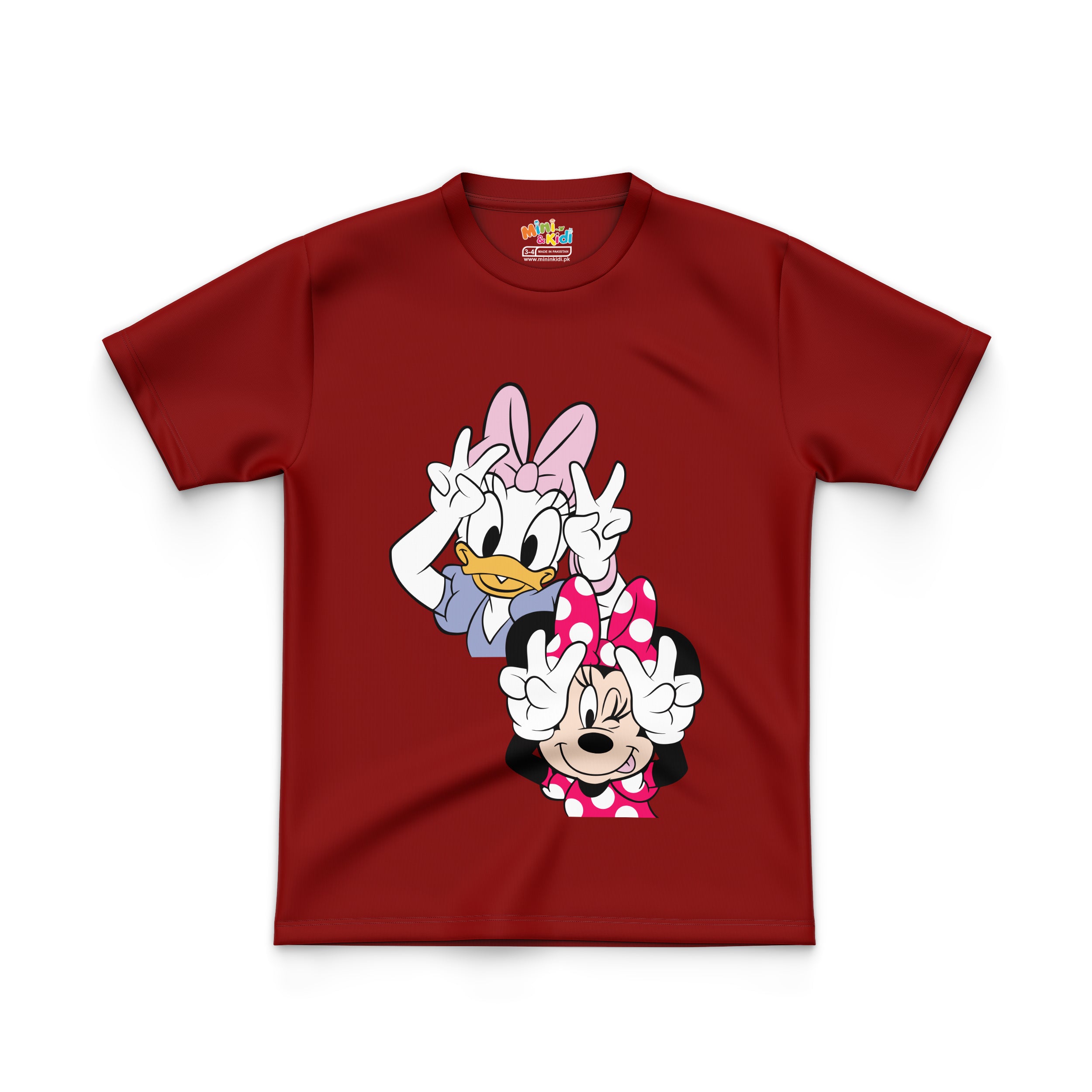 Daisy Duck and Minnie Mouse