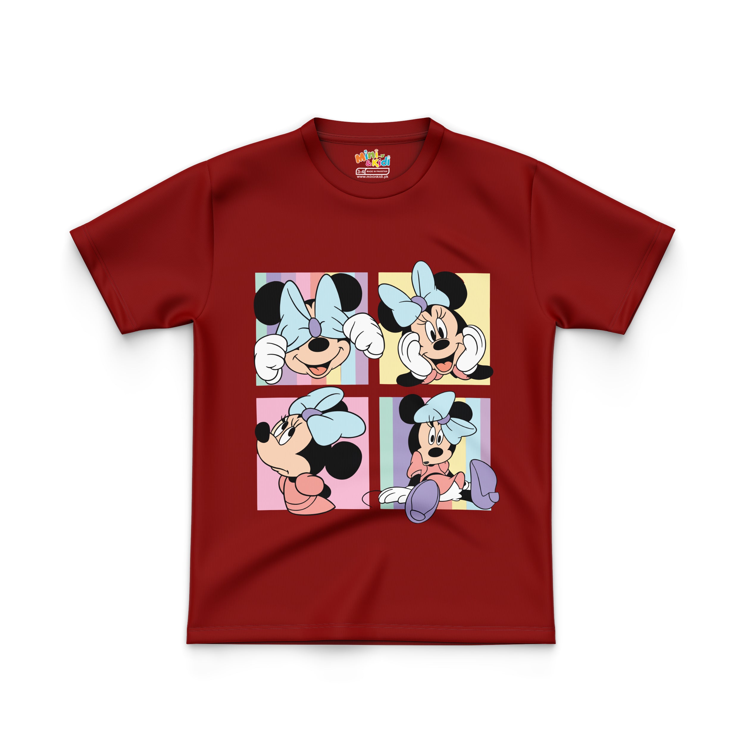 Four Panel Minnie Mouse