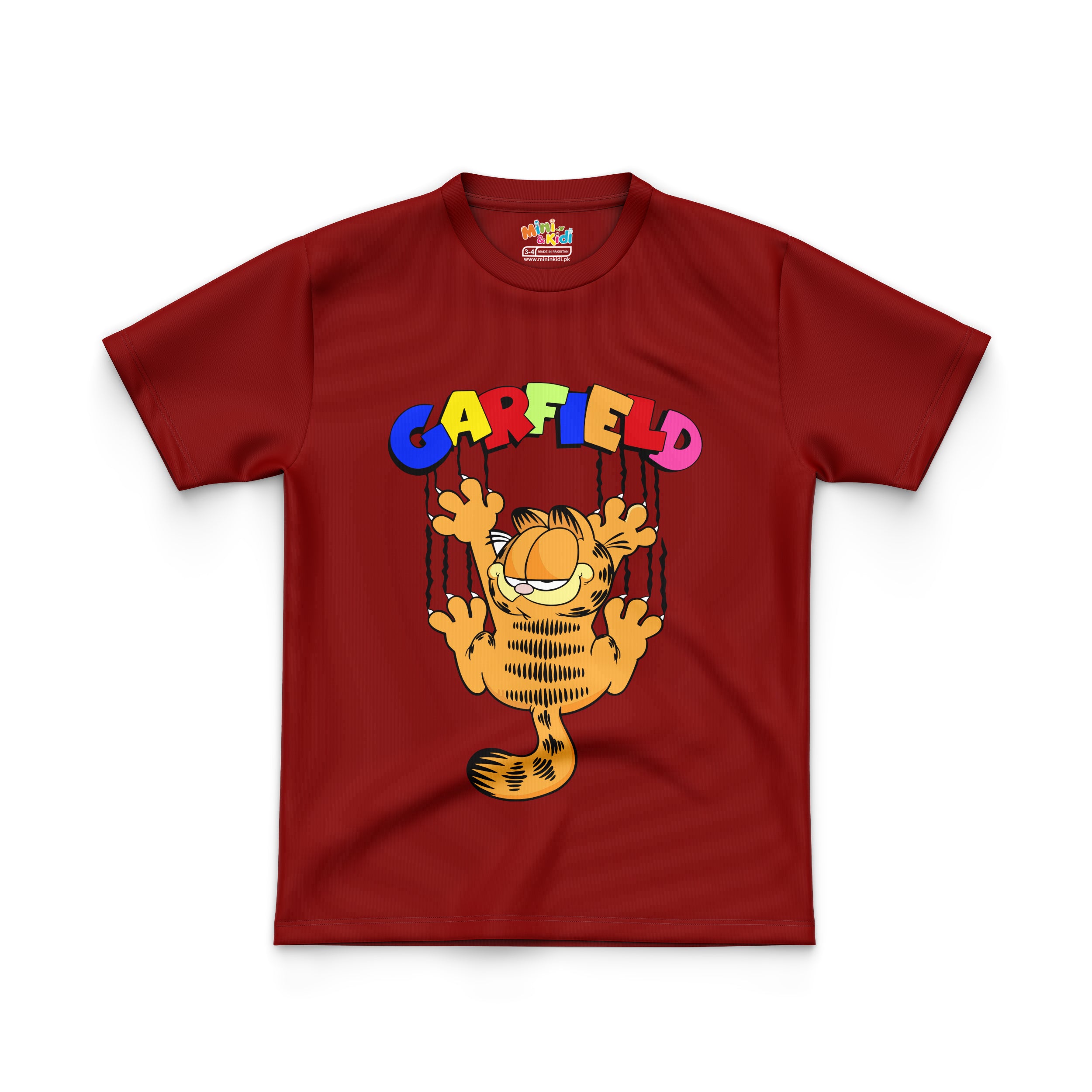 GARFIELD IN BRIGHT COLORS