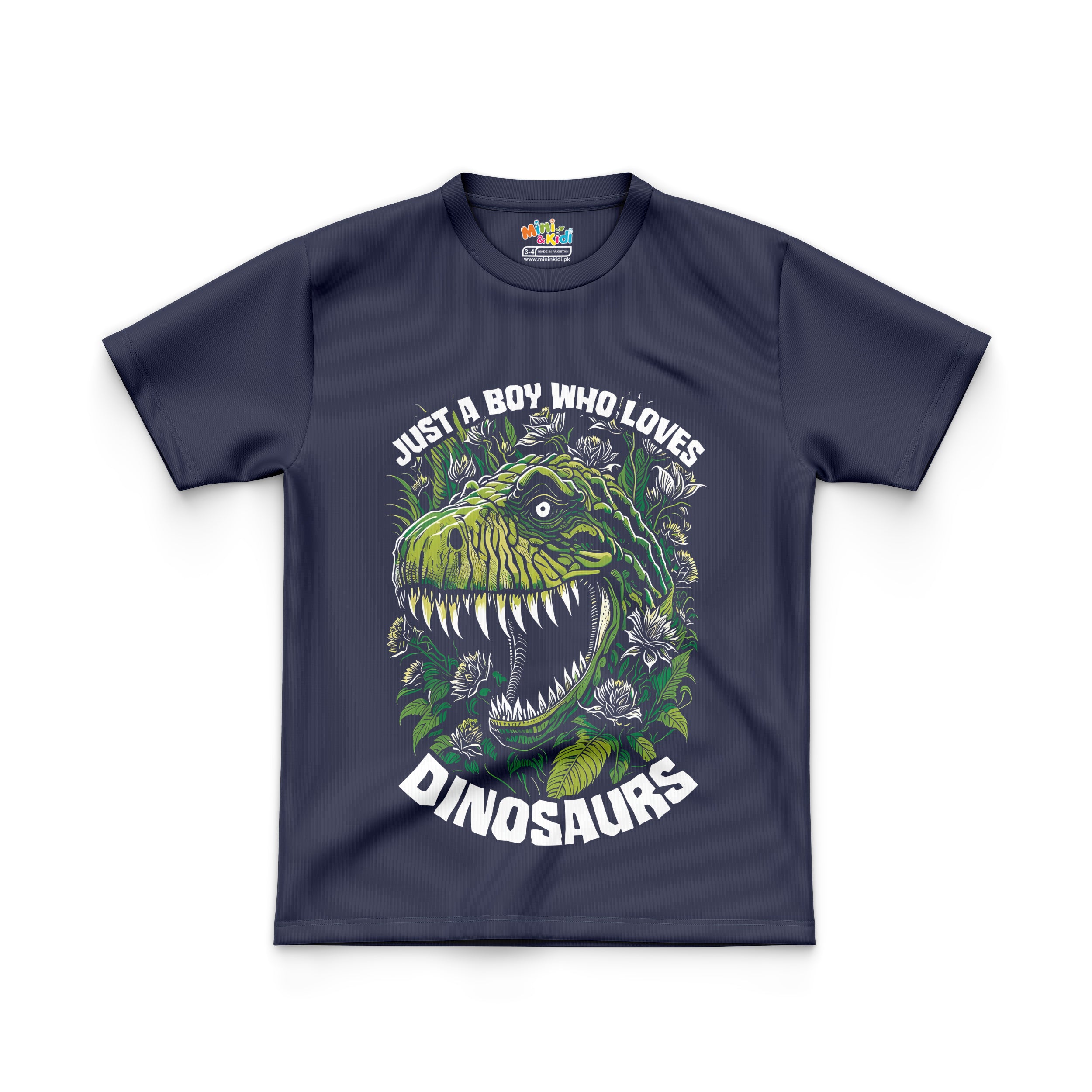 Just a boy who loves dinosaurs