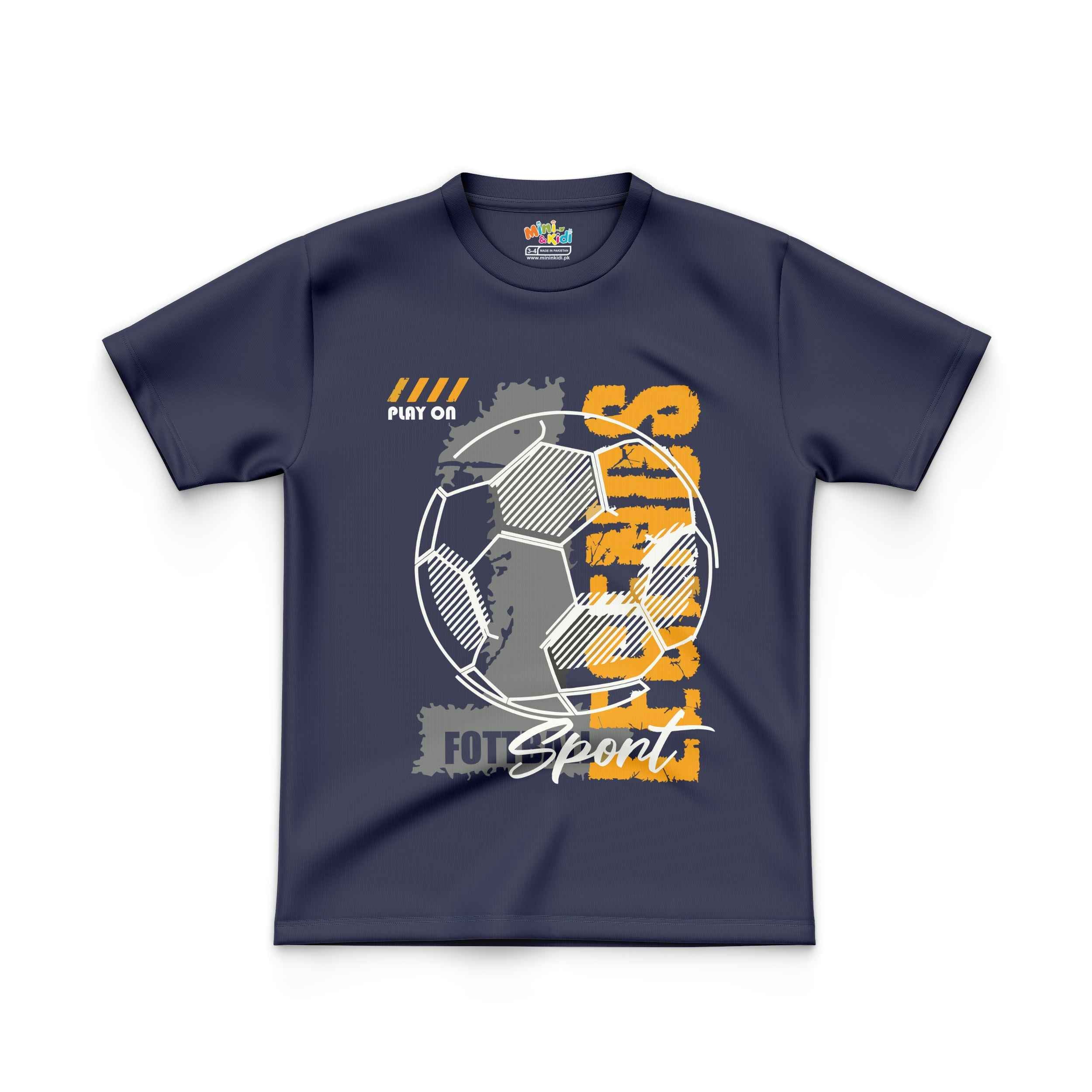 Kids T Shirt Soccer Ball