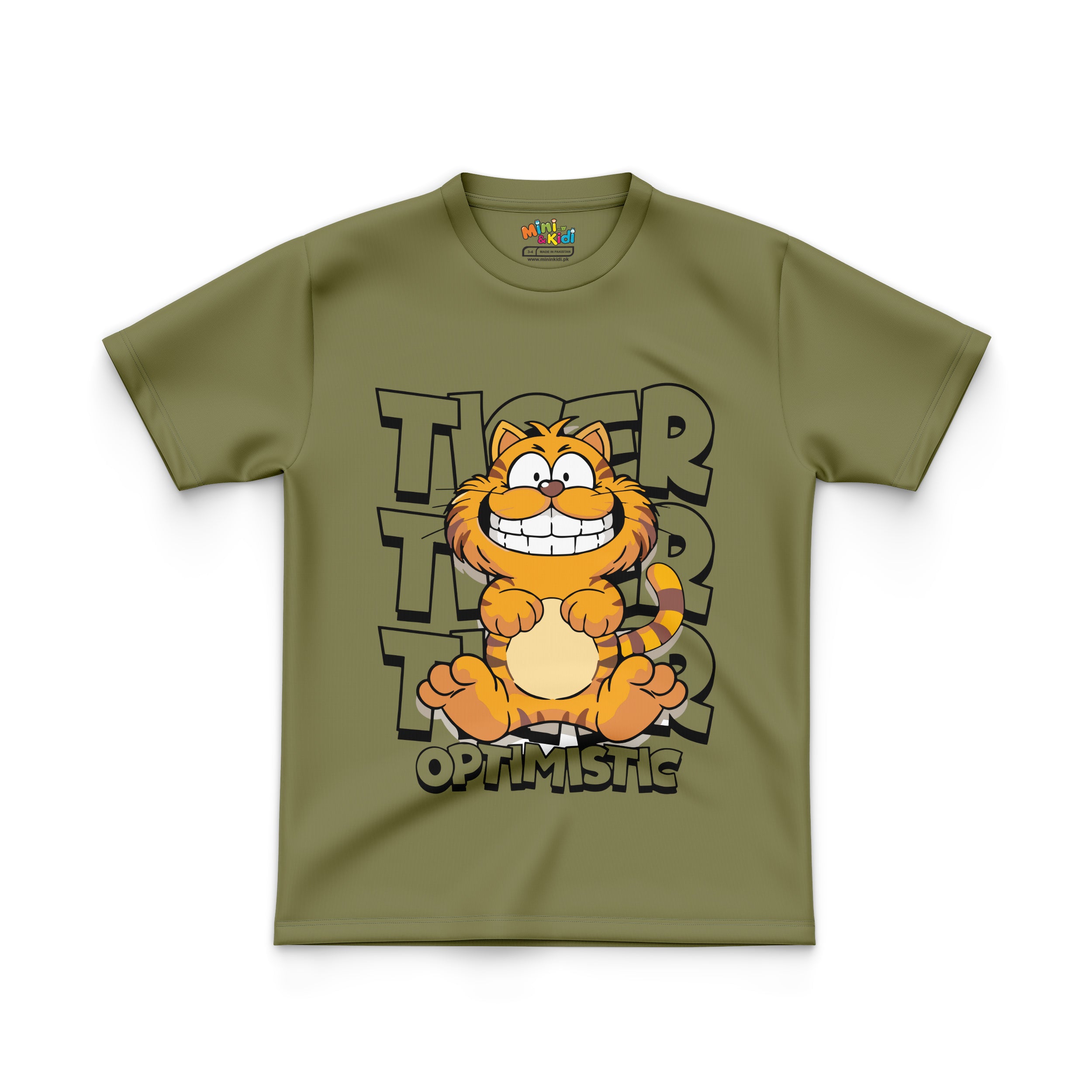 Kid's t-shirt features Tiger