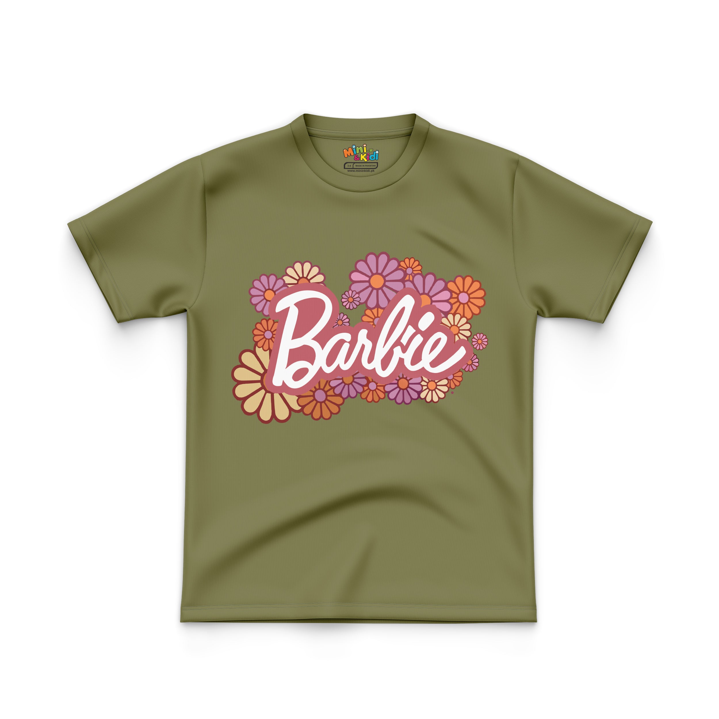 Kids T shirt Barbie Flower