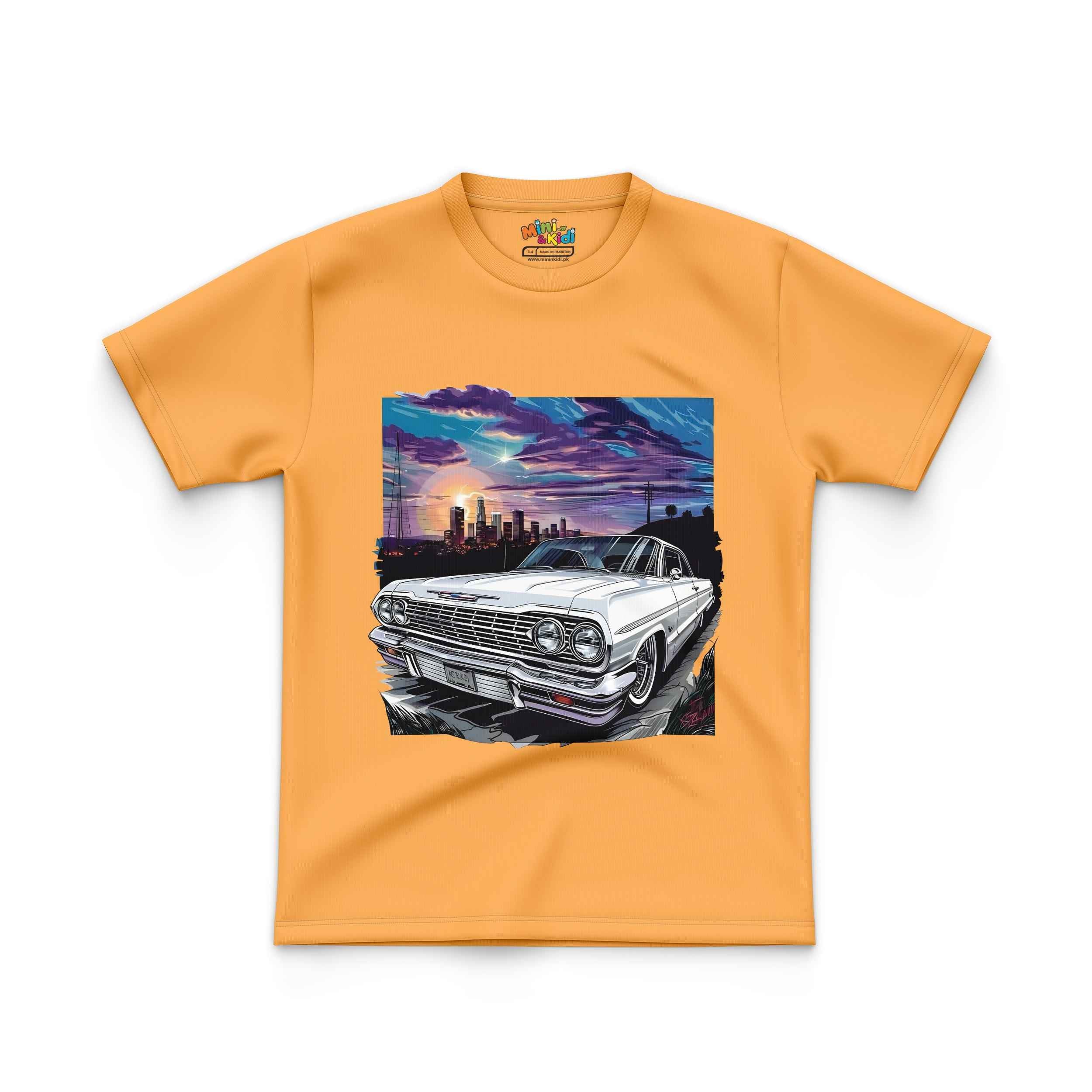 SUNSET ALONG WITH CAR