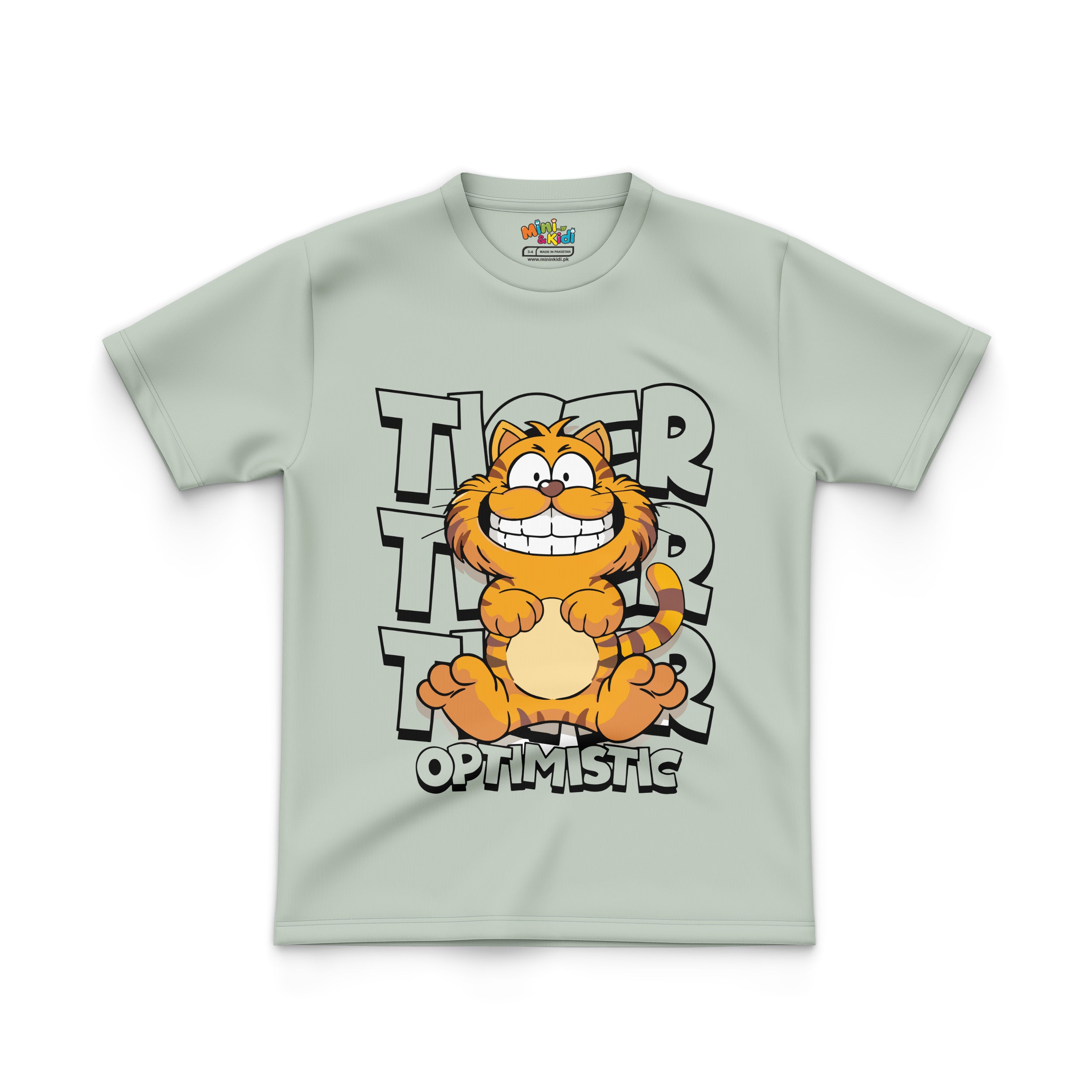 Kid's t-shirt features Tiger