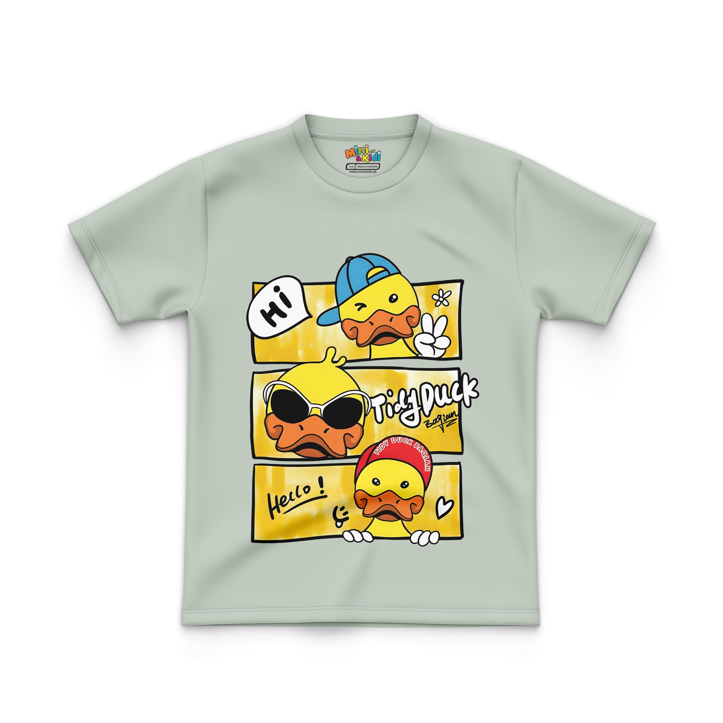 THREE TRENDY DUCKS