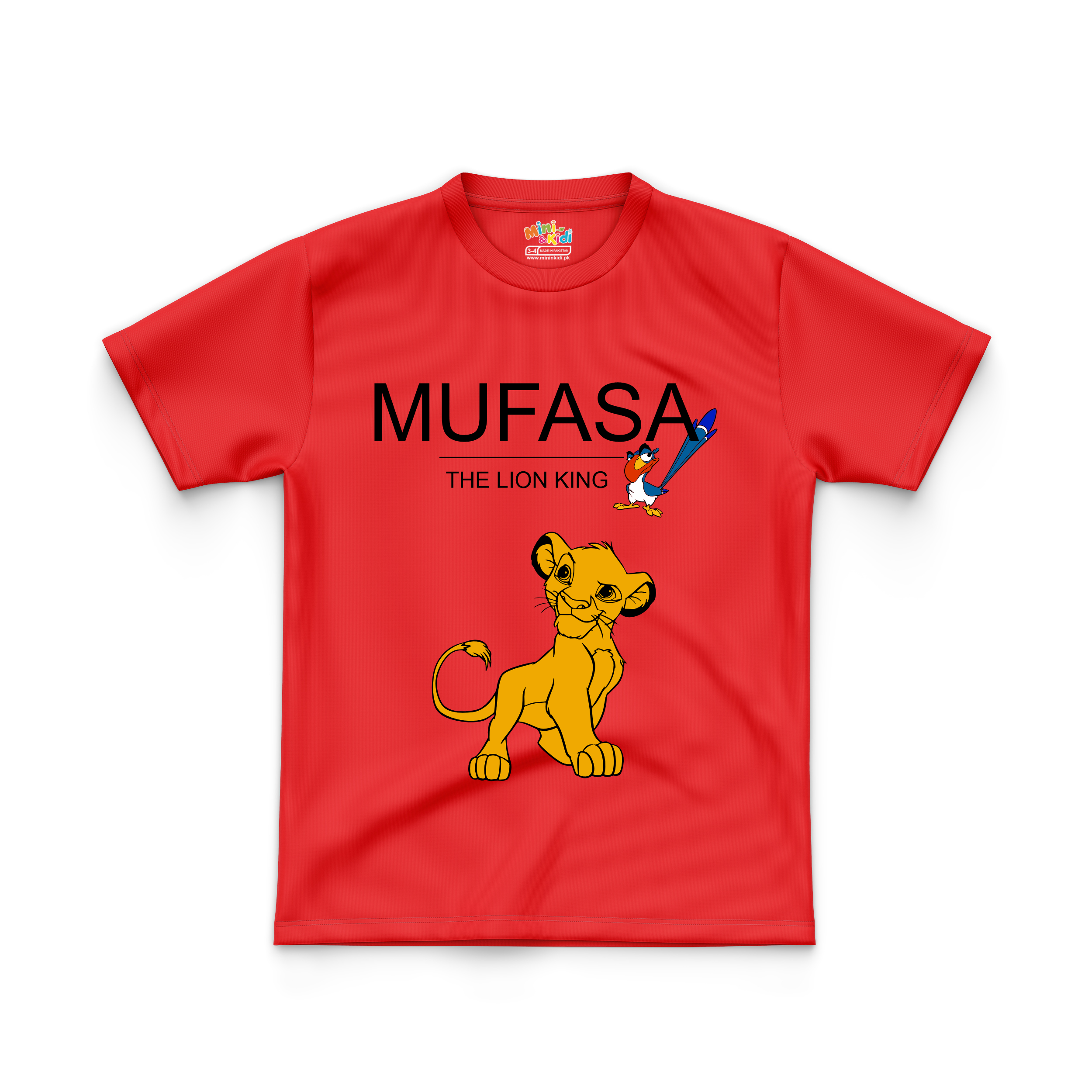 Mufasa Lion King Kids Tshirt