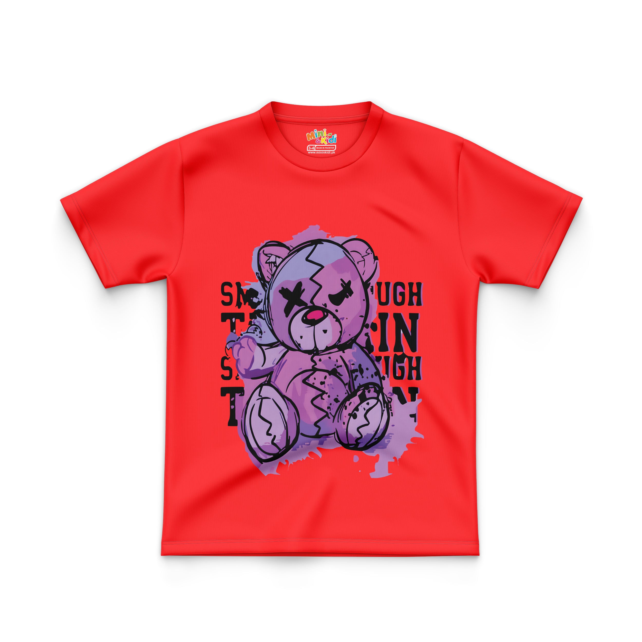 DISTRESSED TEDDY BEAR