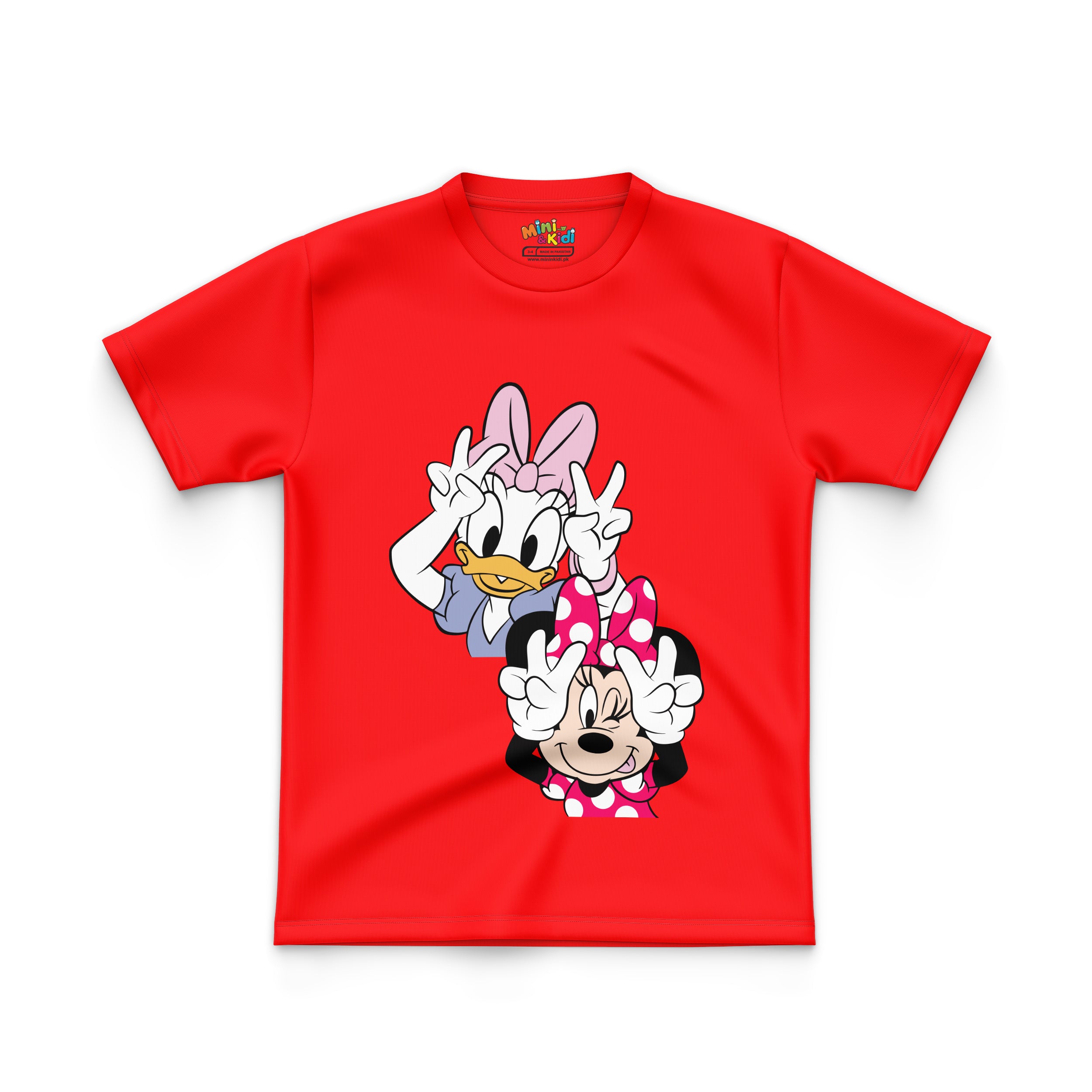 Daisy Duck and Minnie Mouse