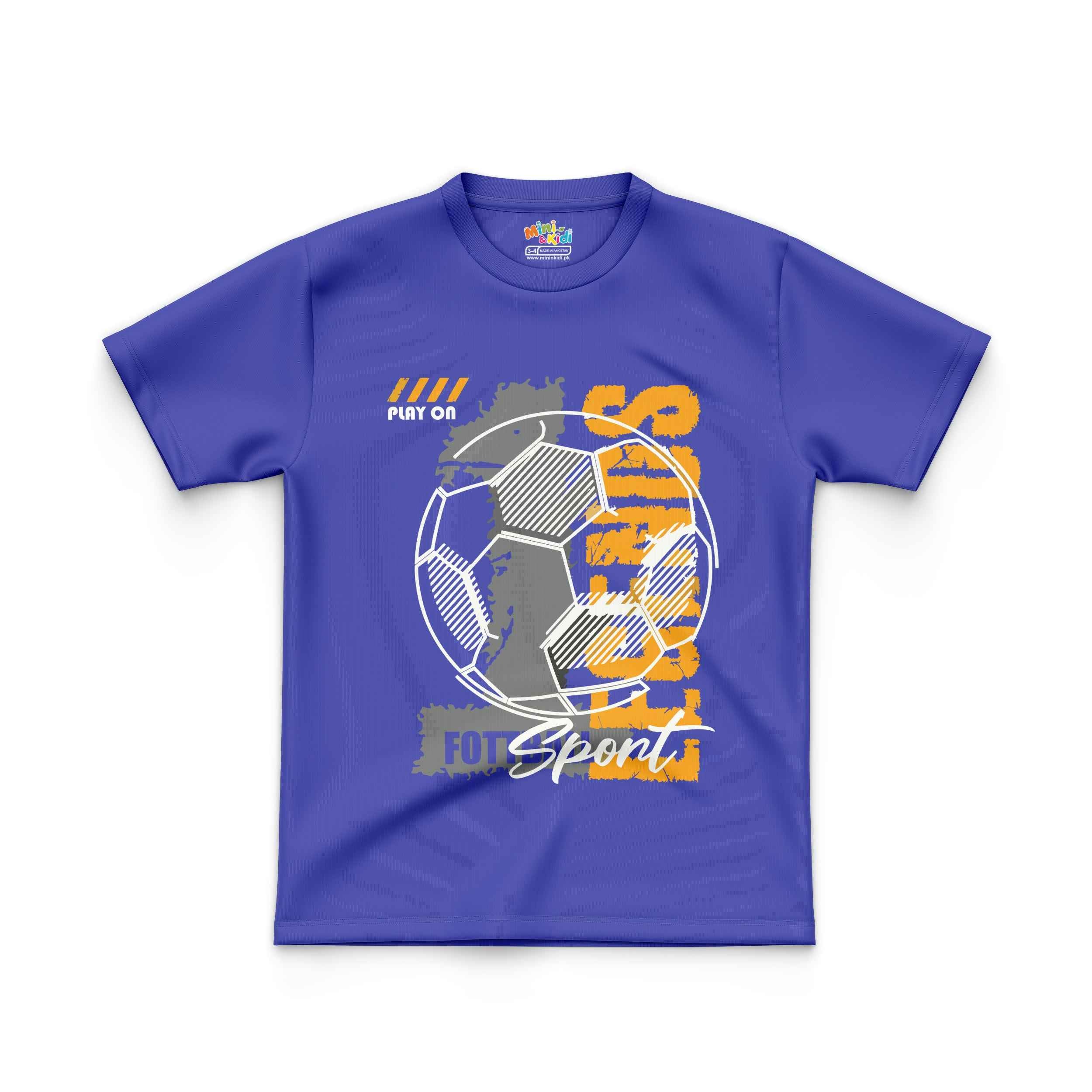 Kids T Shirt Soccer Ball