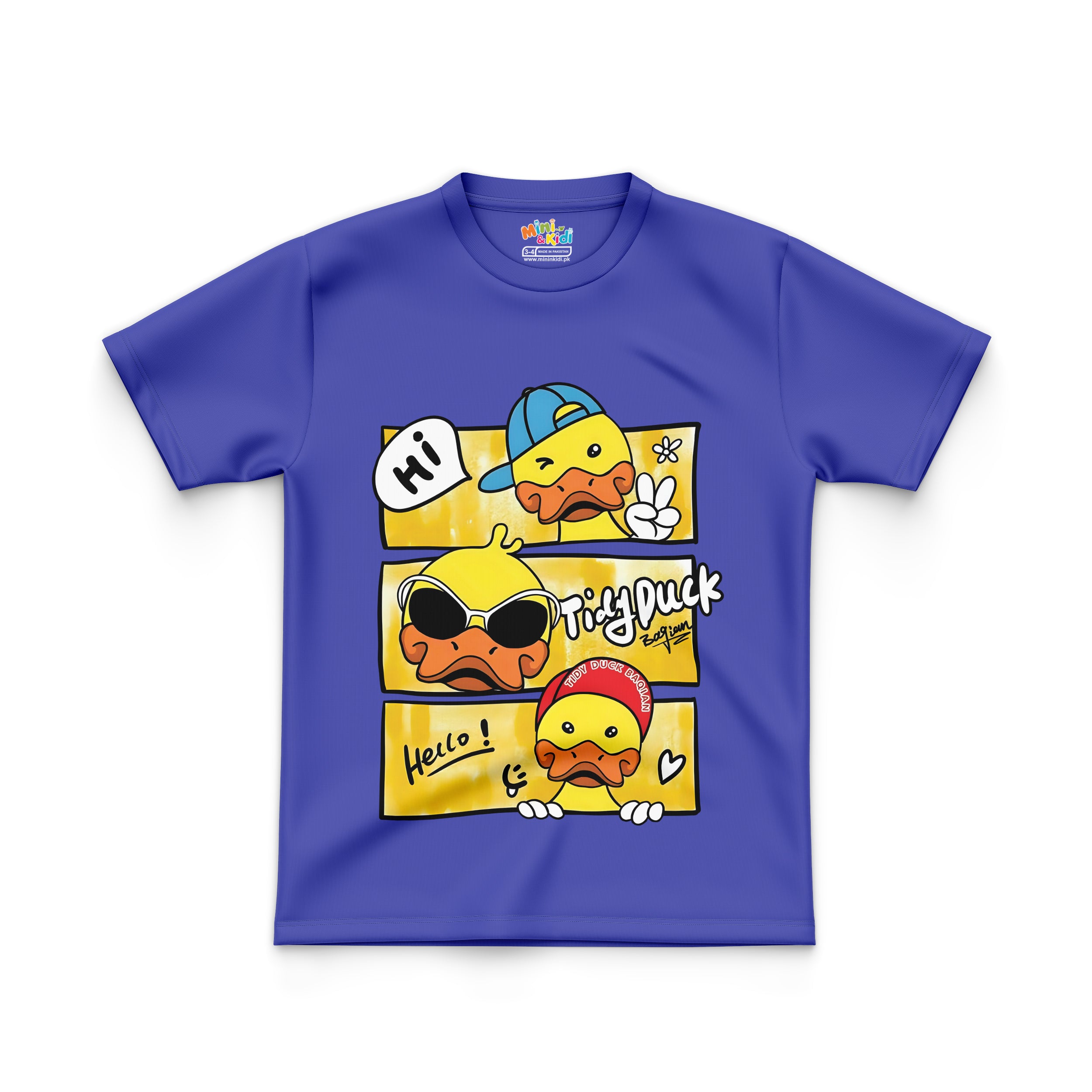 THREE TRENDY DUCKS