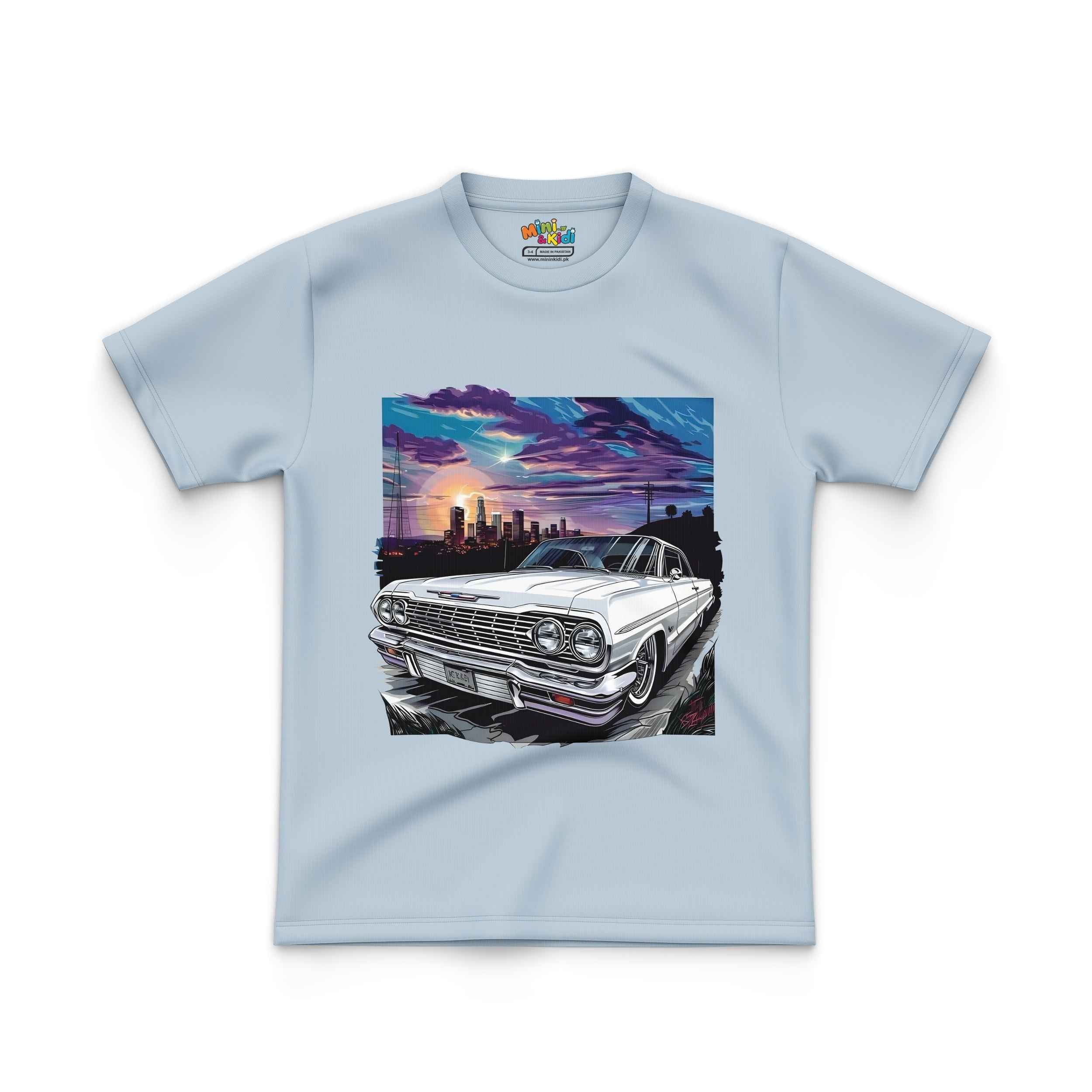 SUNSET ALONG WITH CAR