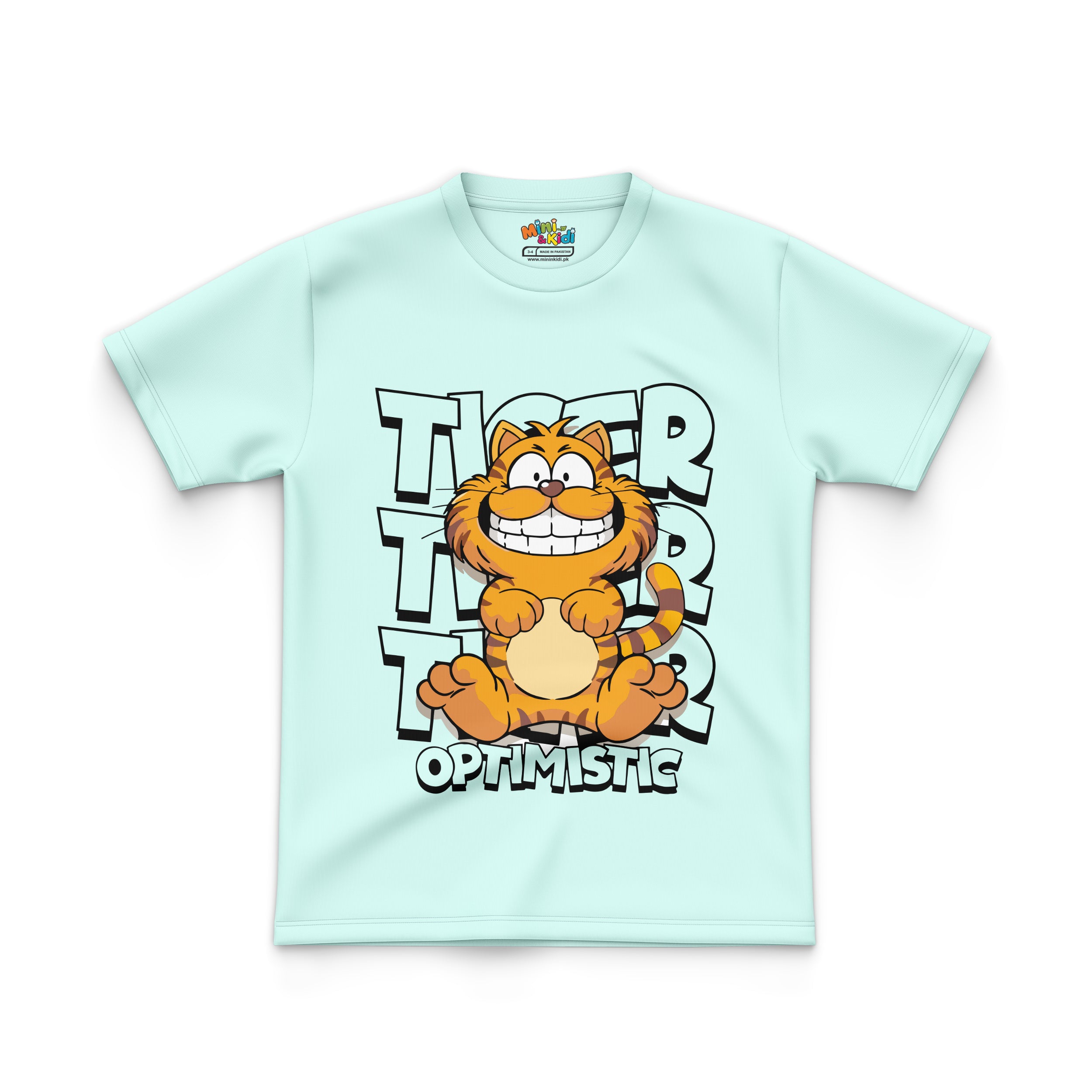 Kid's t-shirt features Tiger