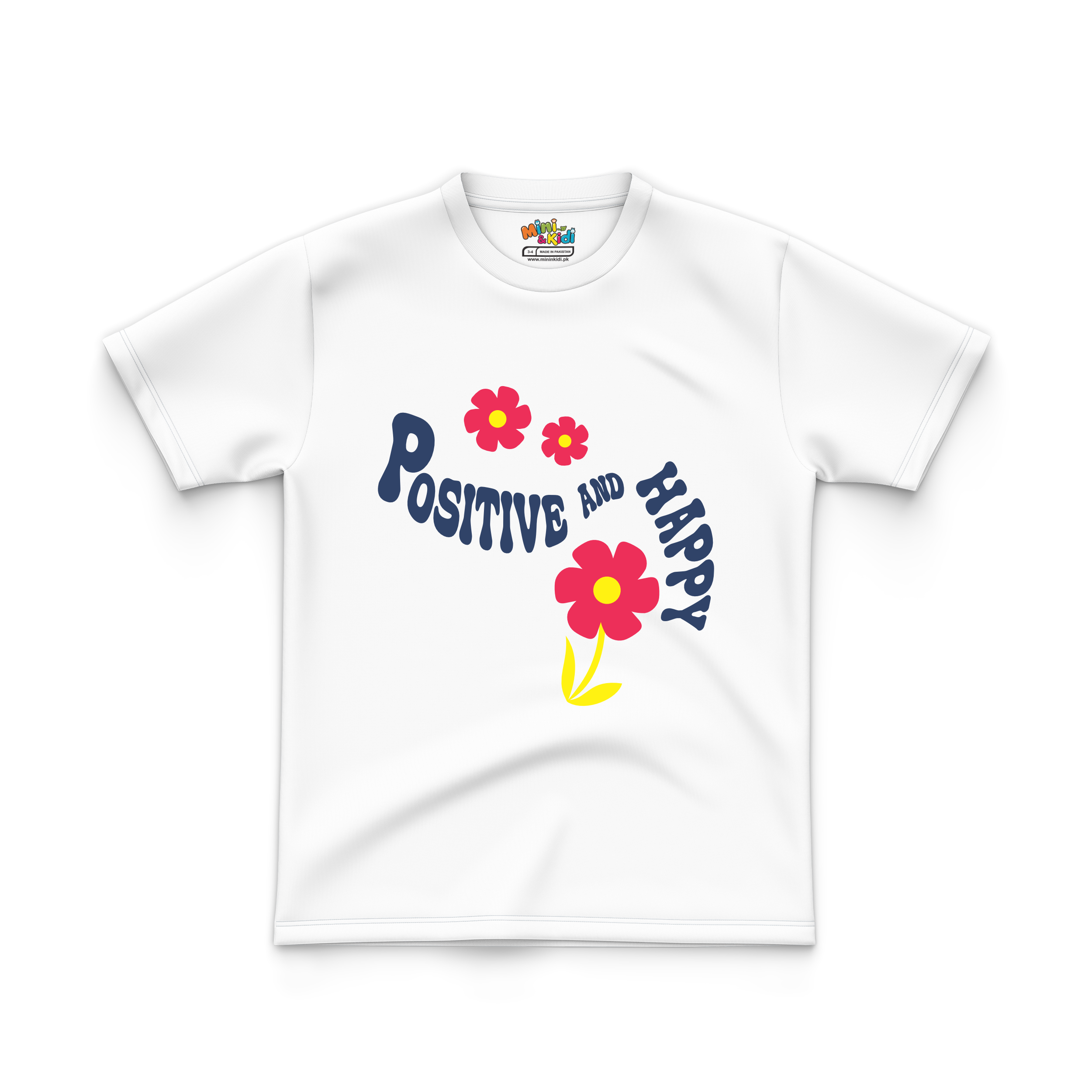 Positive & Happy Kids Tshirt