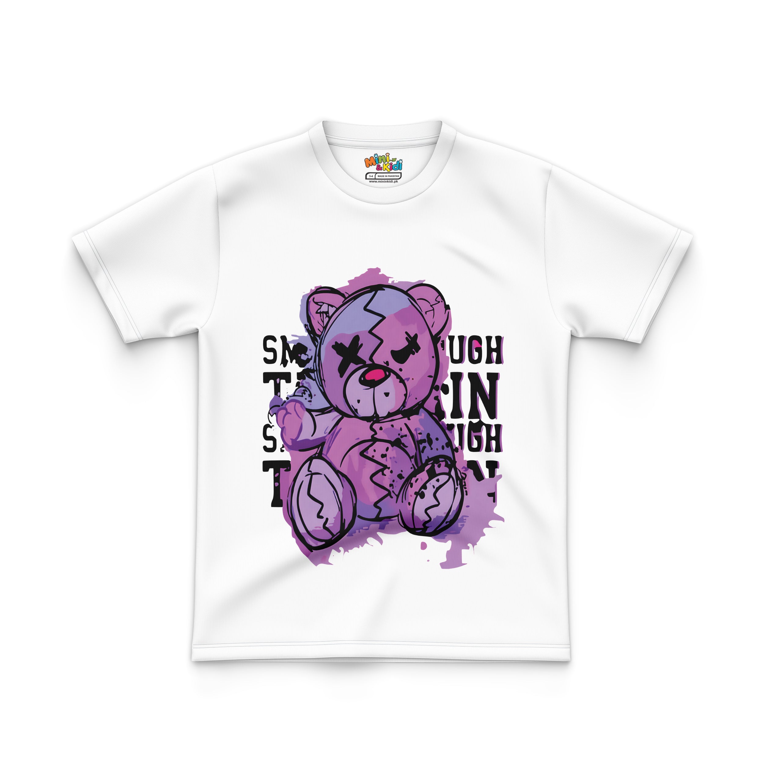 DISTRESSED TEDDY BEAR