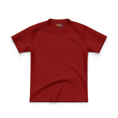 Deep Maroon Basic T-Shirt
