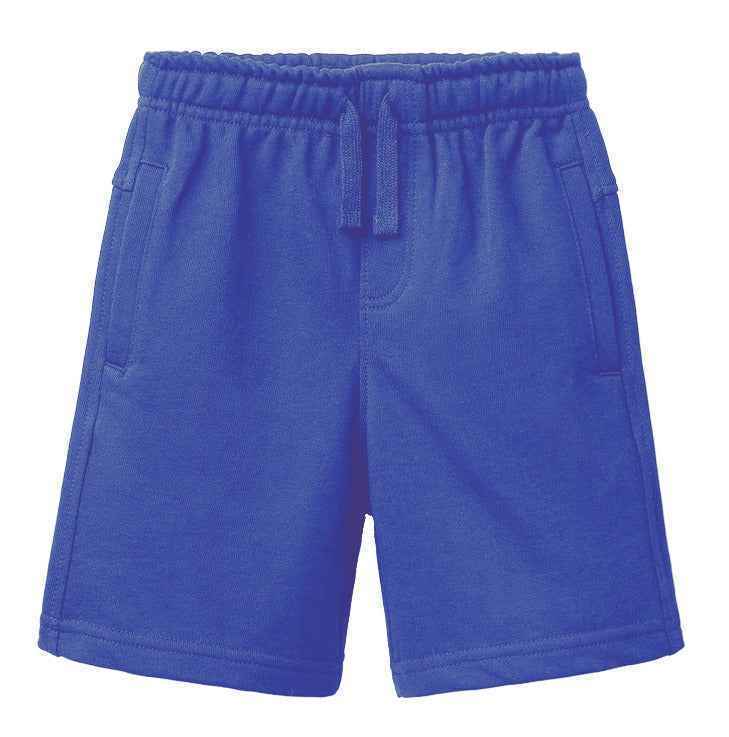 Kids Cotton Shorts - Royal Blue