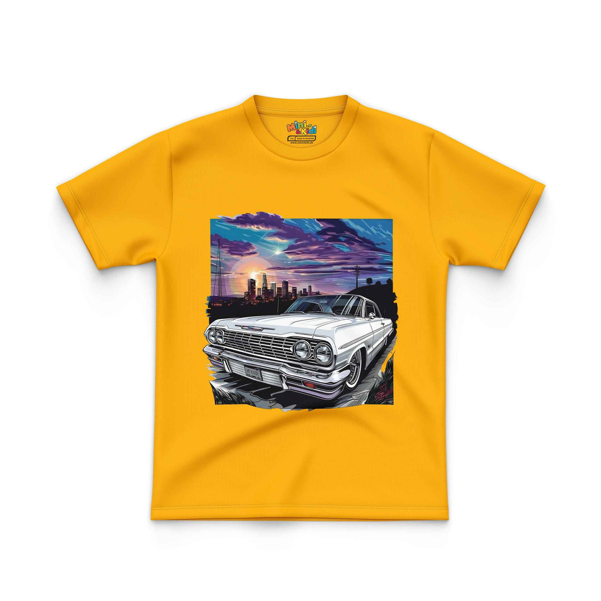 SUNSET ALONG WITH CAR