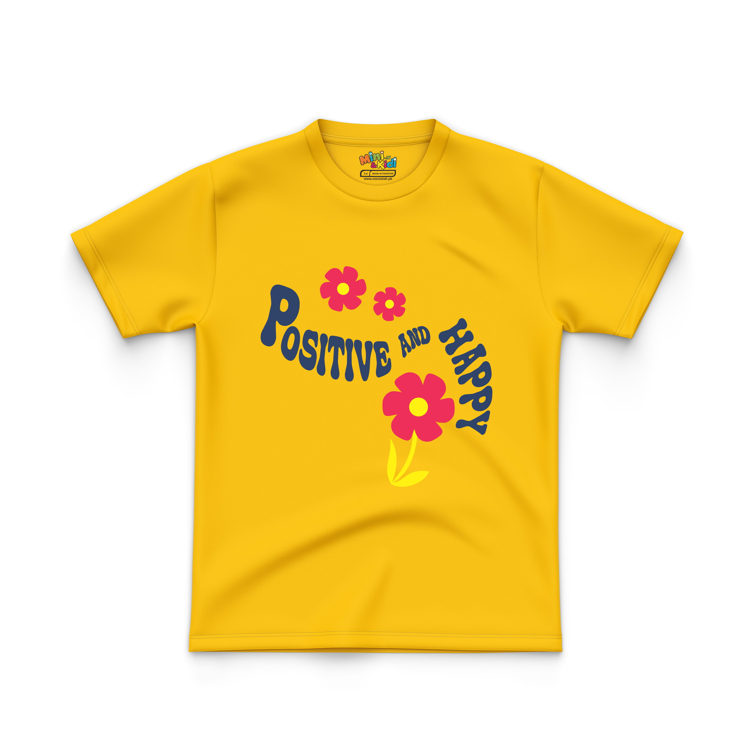 Positive & Happy Kids Tshirt