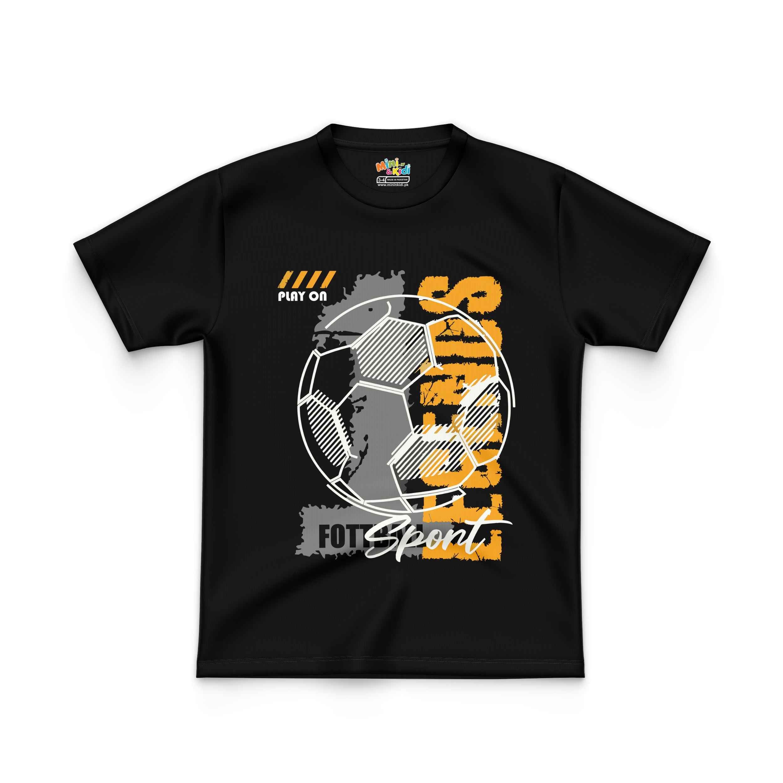 Kids T Shirt Soccer Ball