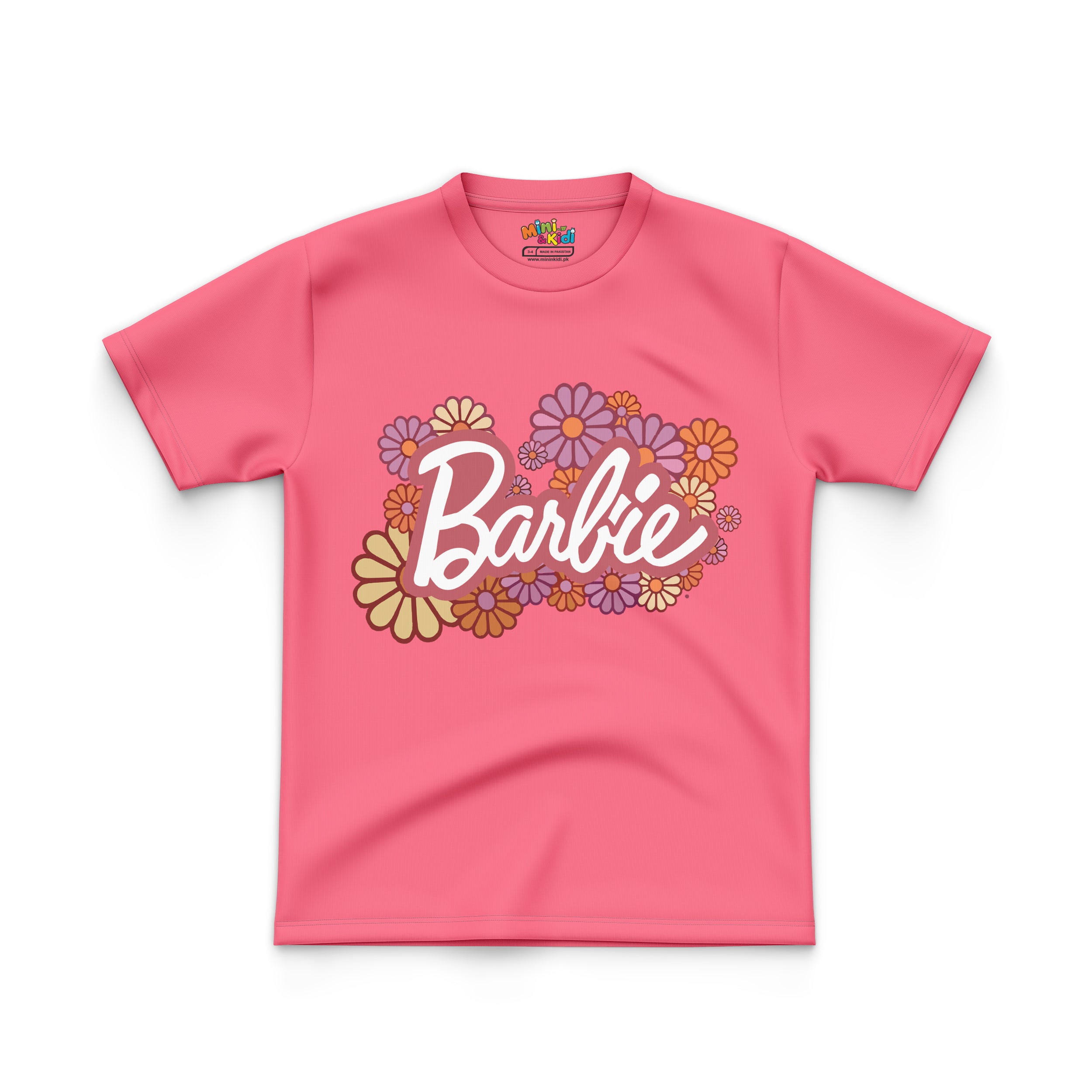 Kids T shirt Barbie Flower