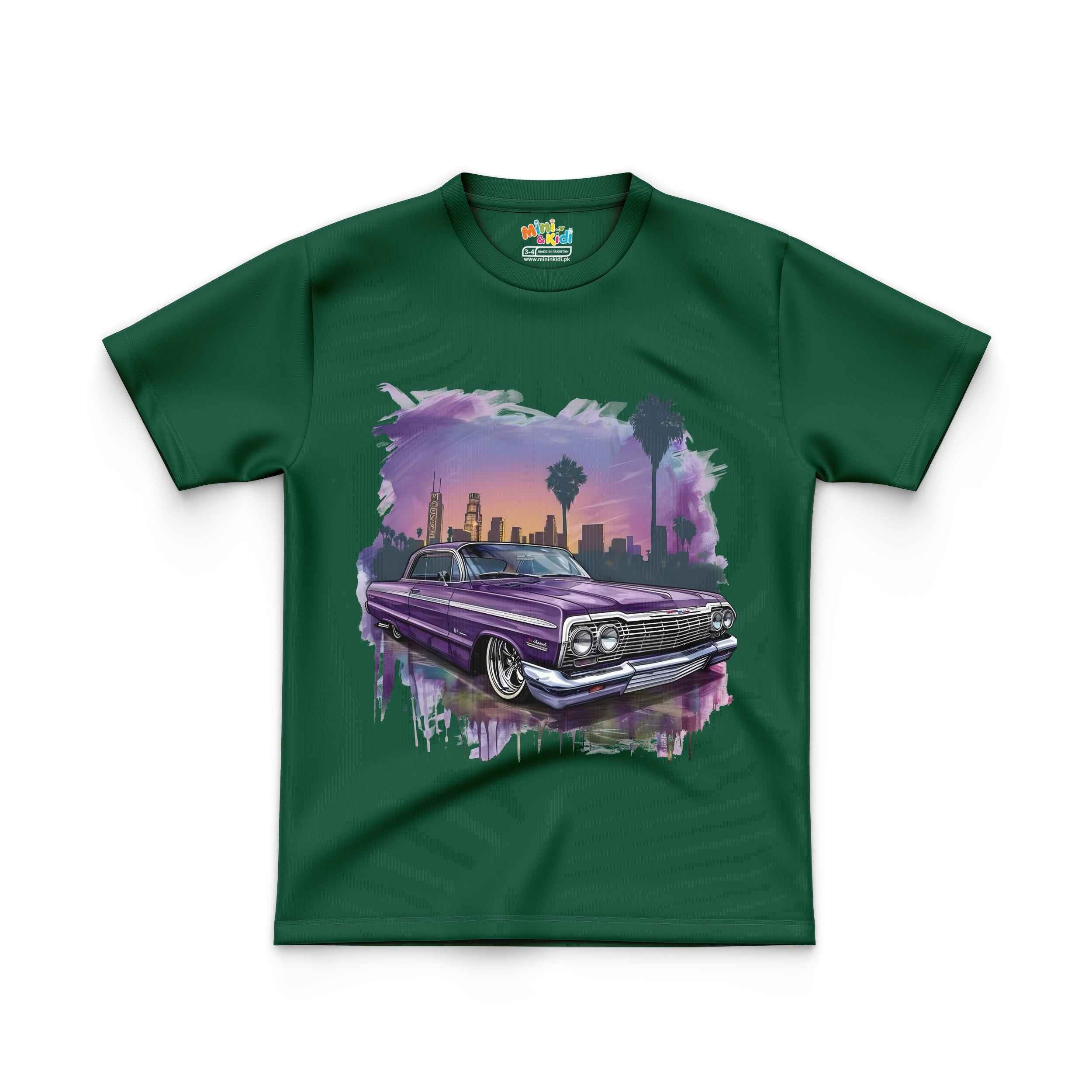 Classic Car Kids T Shirt