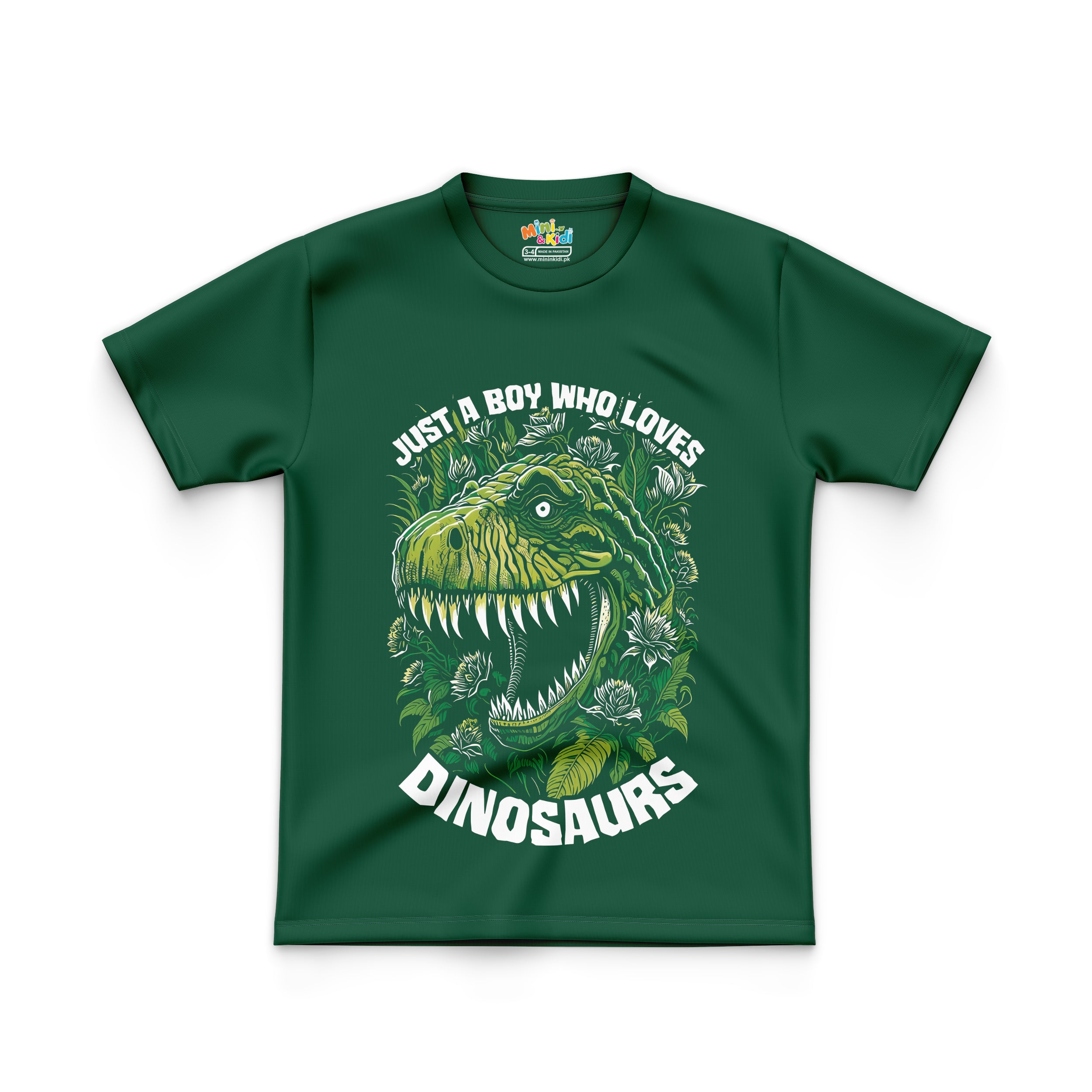 Just a boy who loves dinosaurs