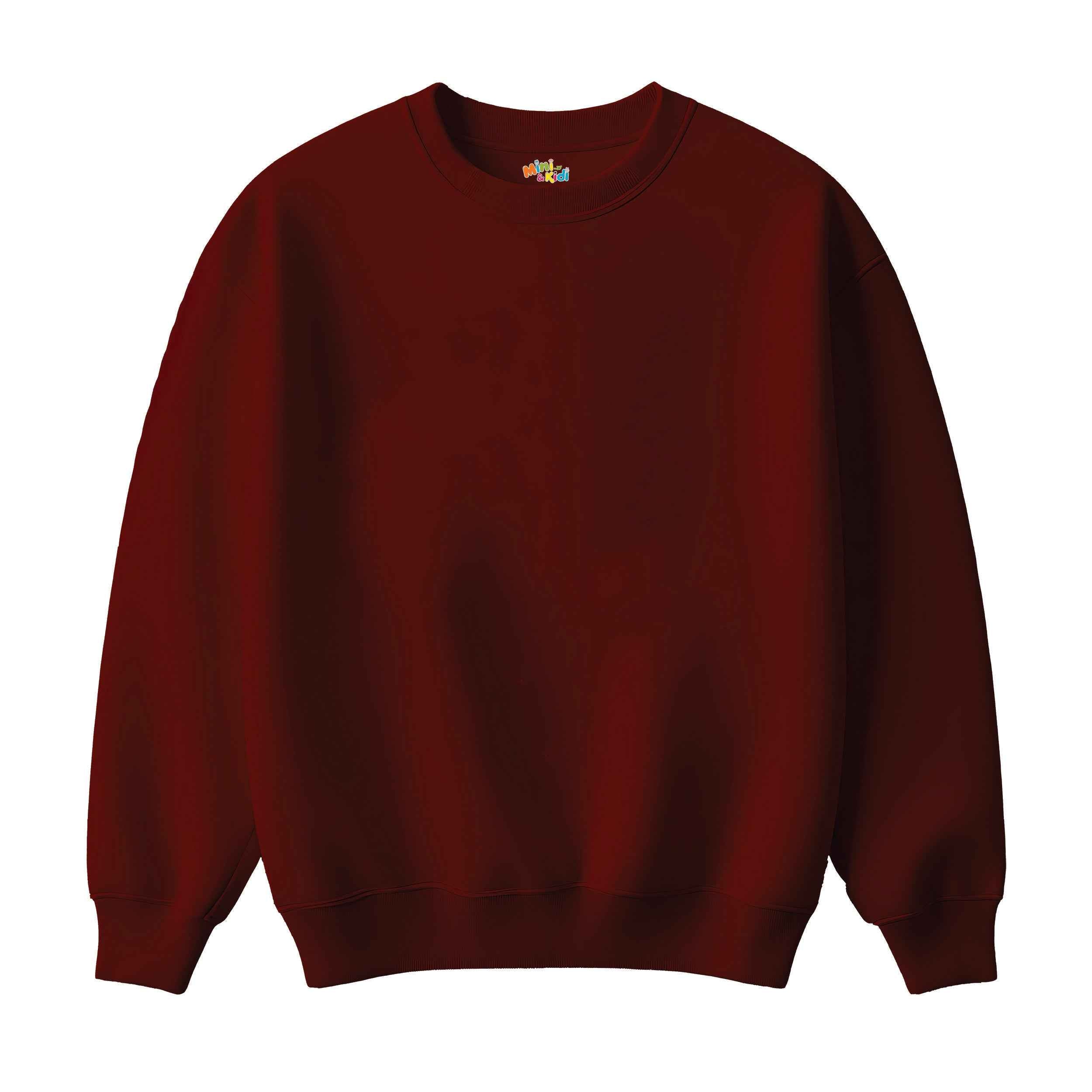 Basic sweatshirt MAROON