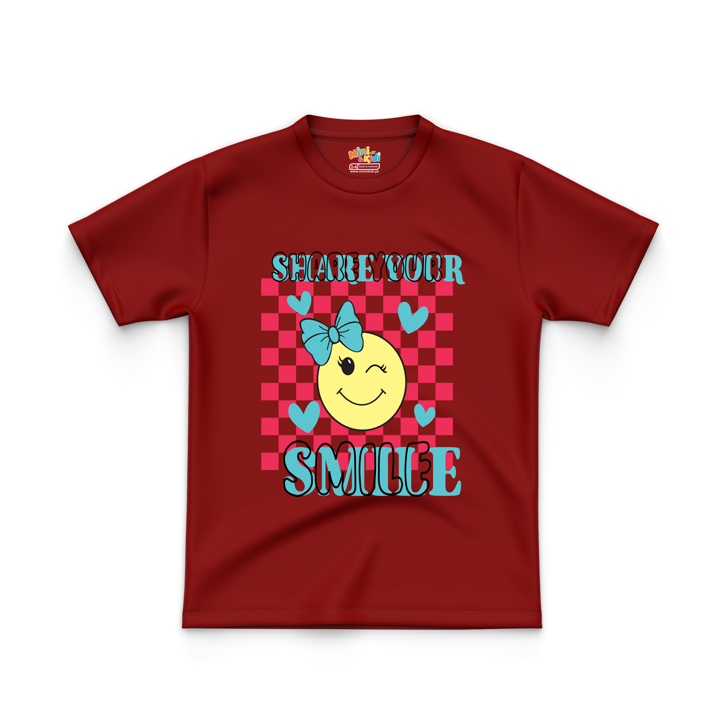 Share Your Smile Kids Tshirt