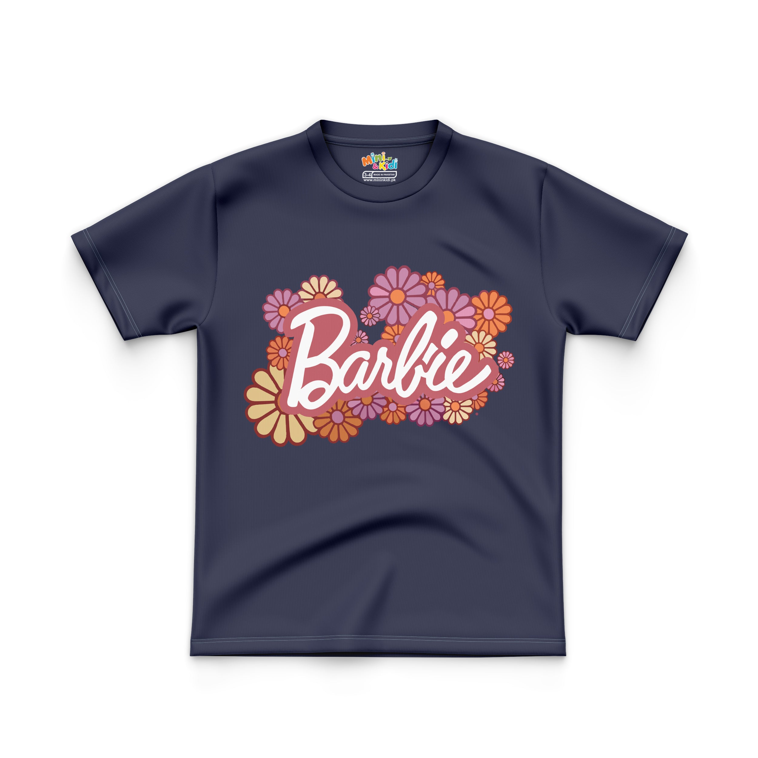 Kids T shirt Barbie Flower