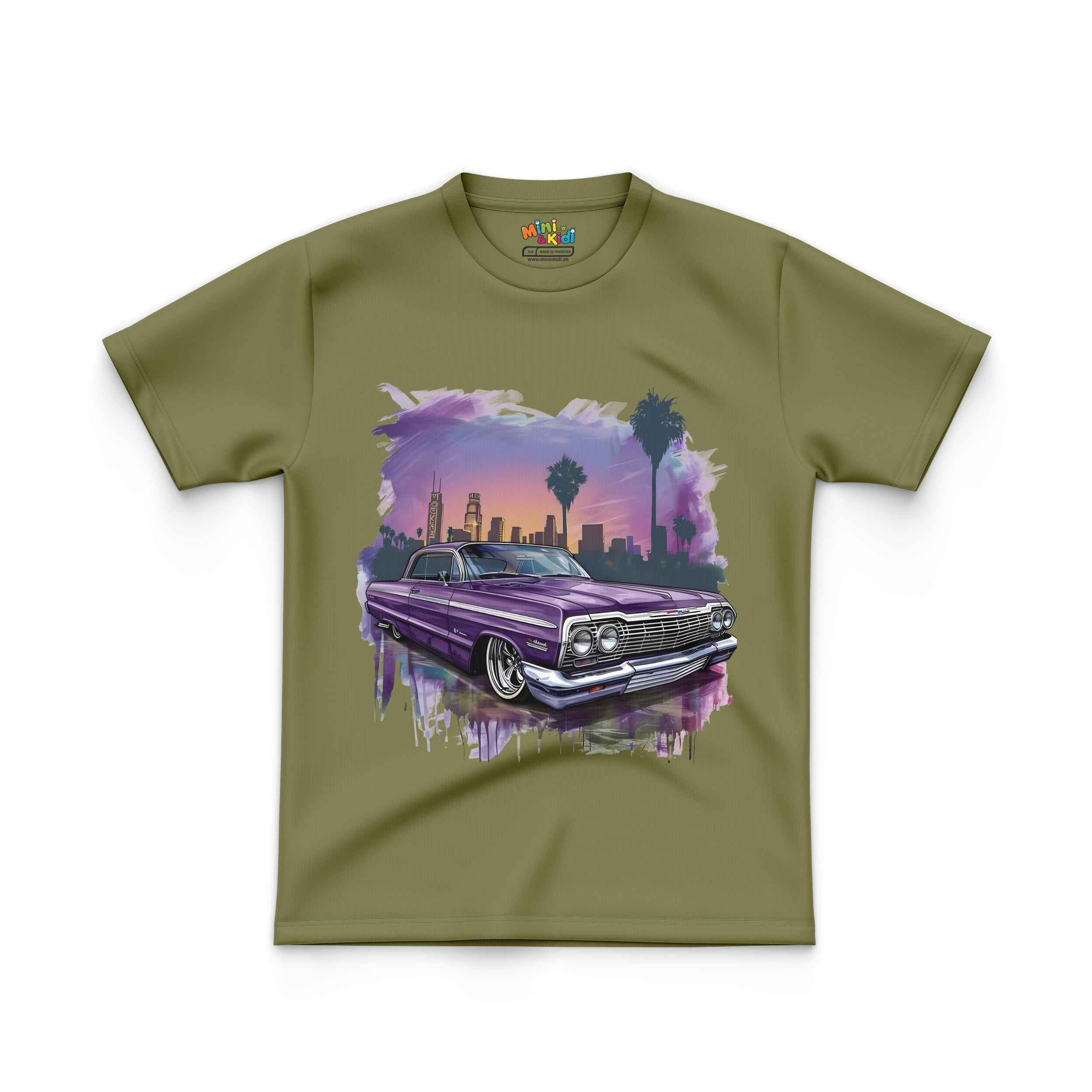 Classic Car Kids T Shirt
