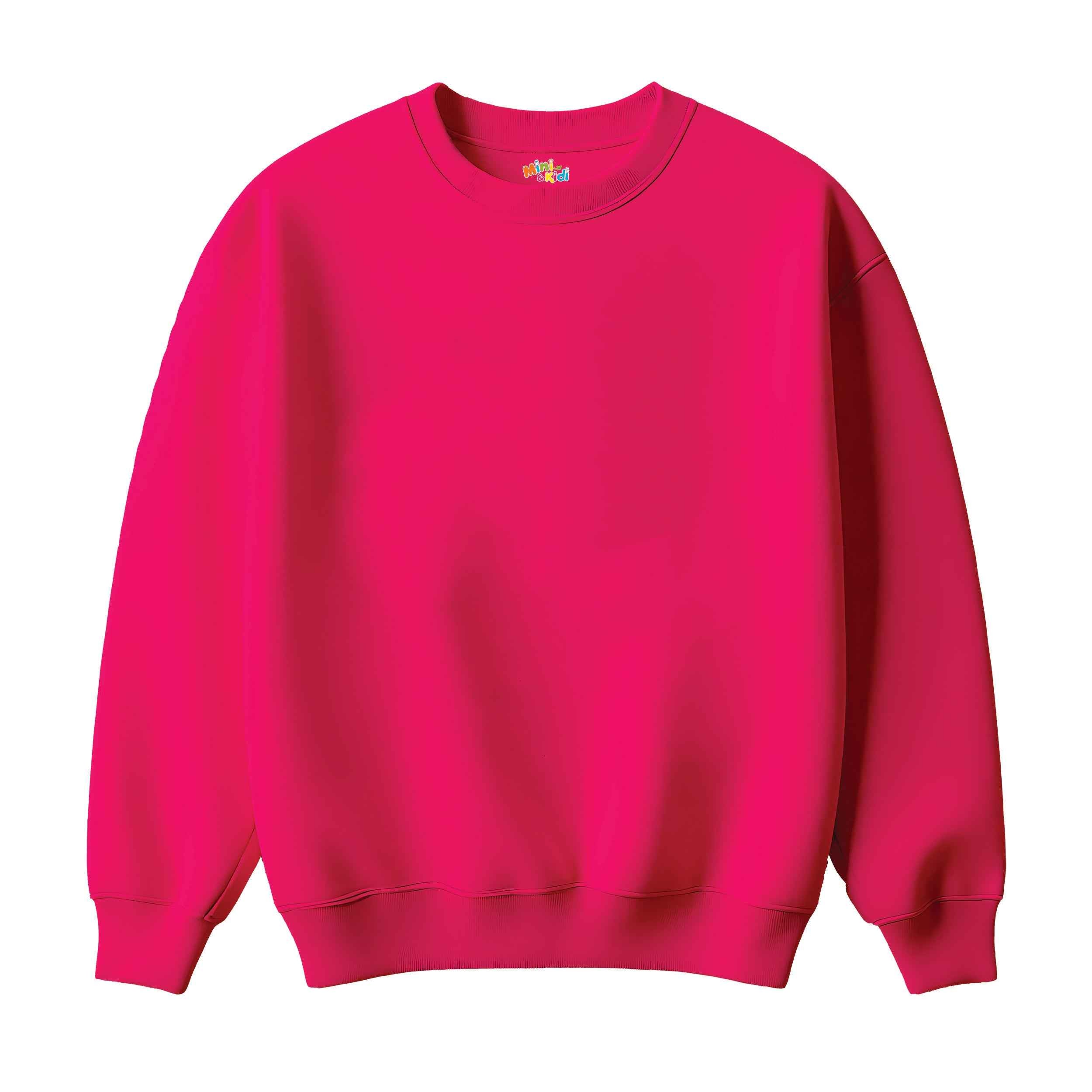 Basic sweatshirt pink