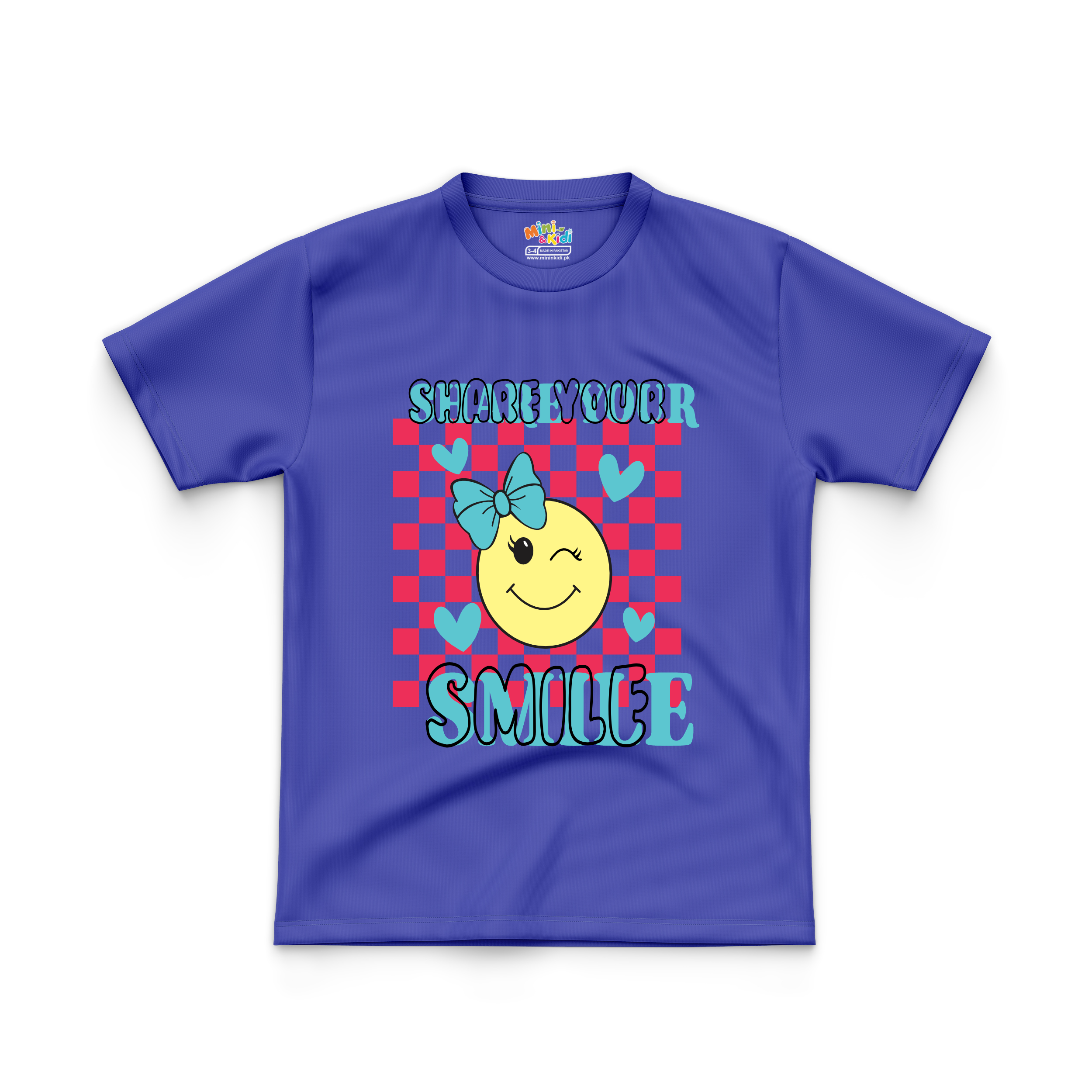 Share Your Smile Kids Tshirt